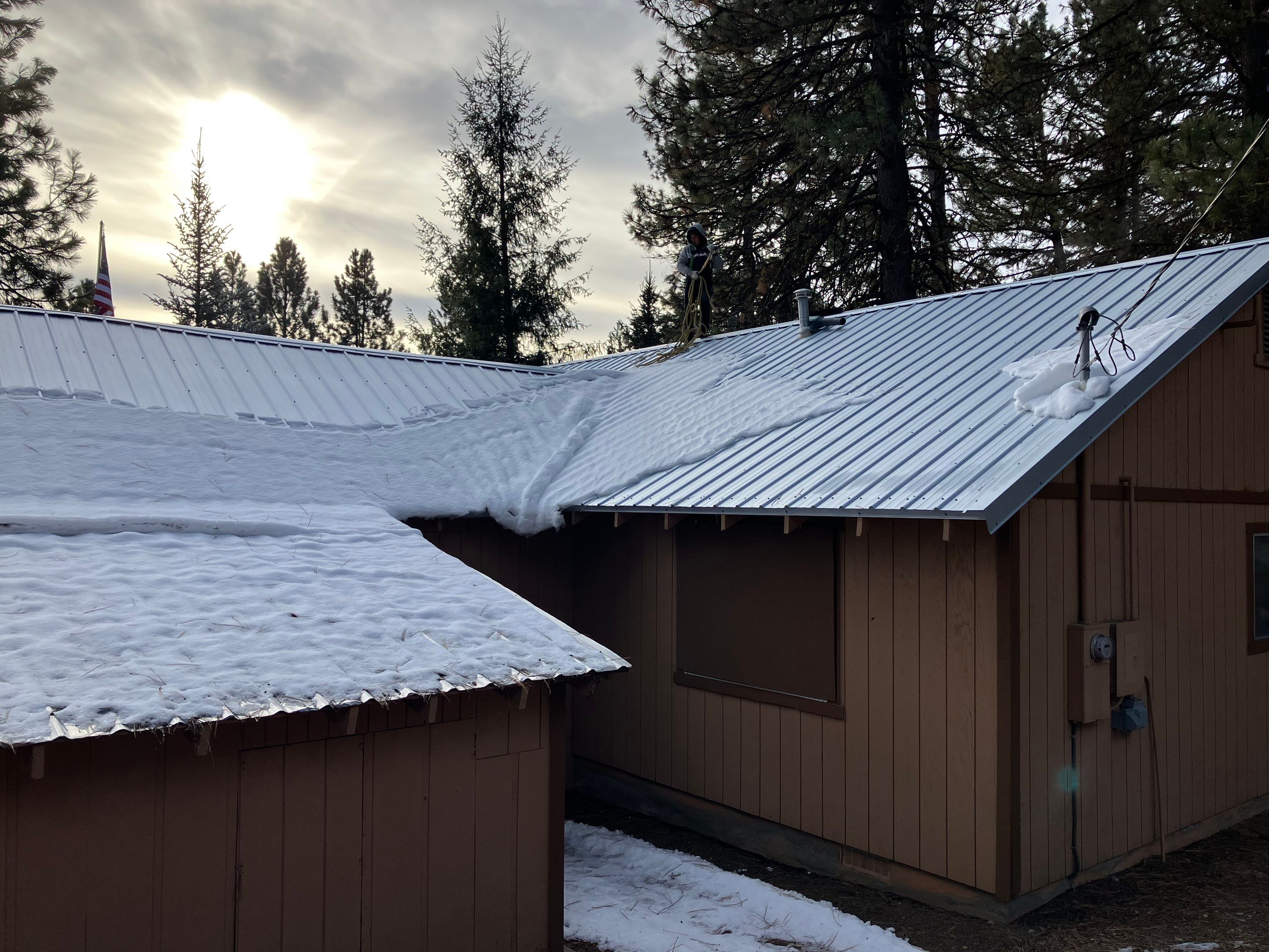 Idaho City, ID., Residential Roofing Installation using Galvanized Steel by ID Roofing LLC