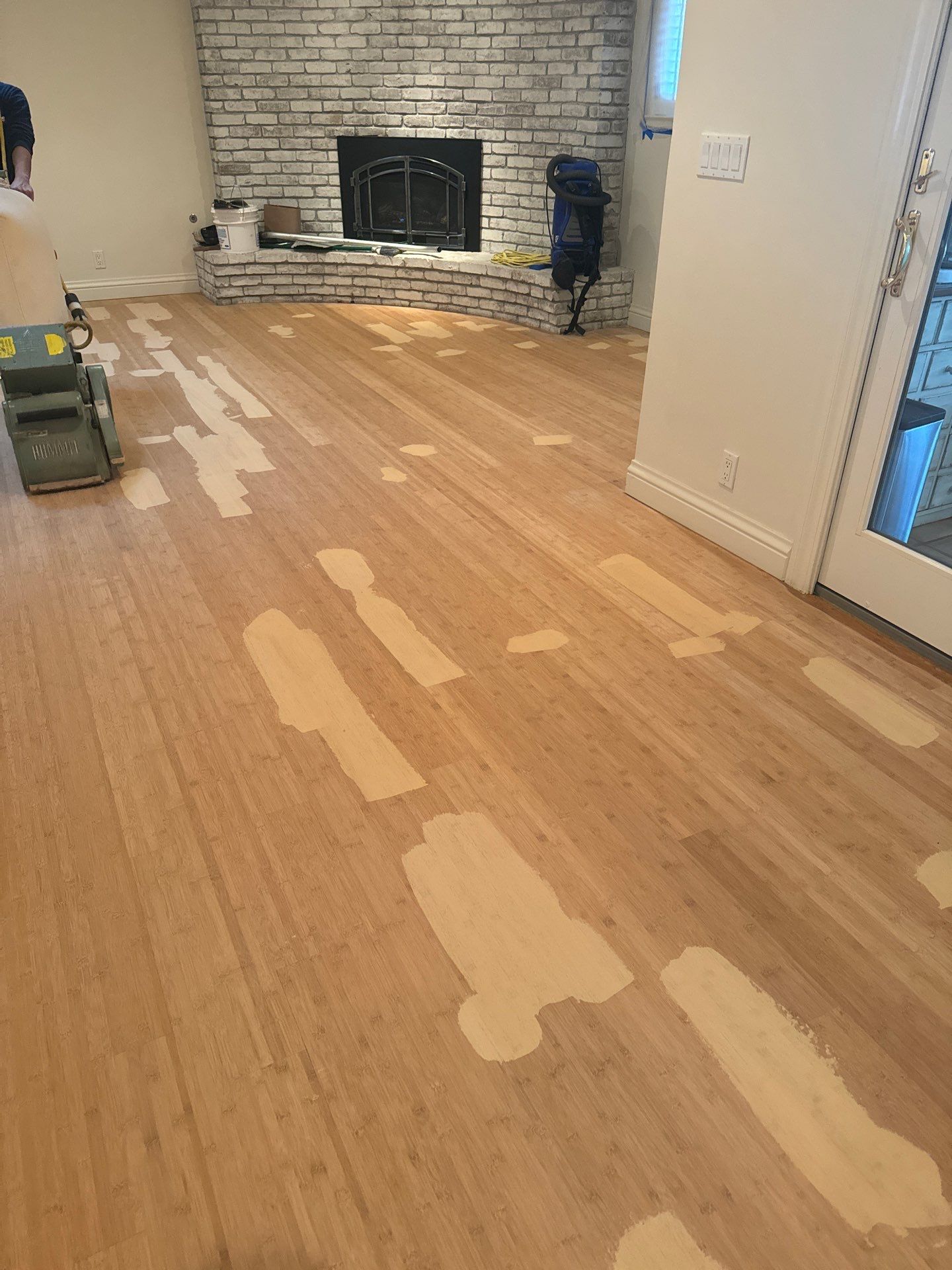 Bamboo Floor Refinish in Fair Oaks by Footprints Floors South Sacramento