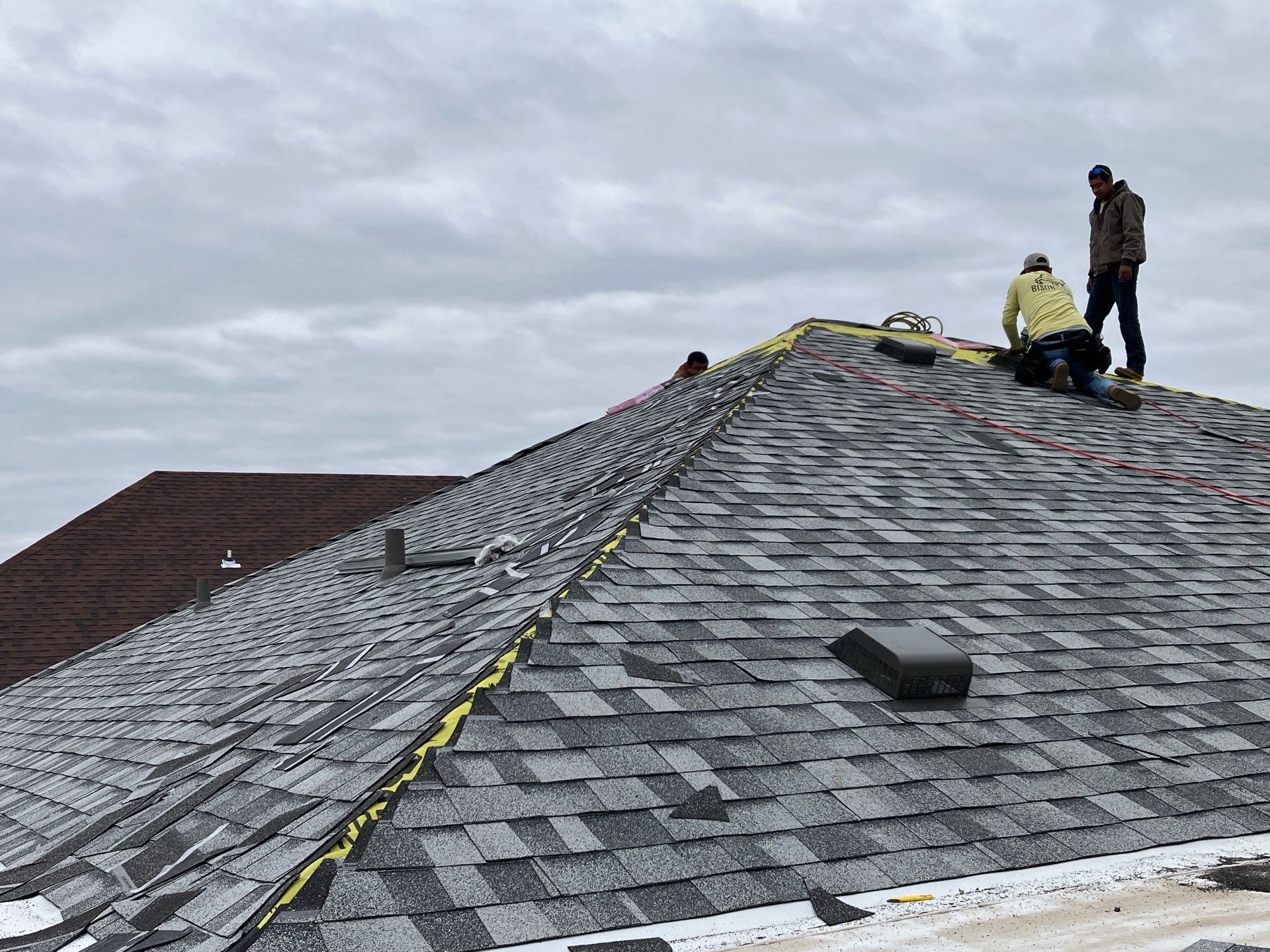 Mission Roof Project  by Bison Roofing  