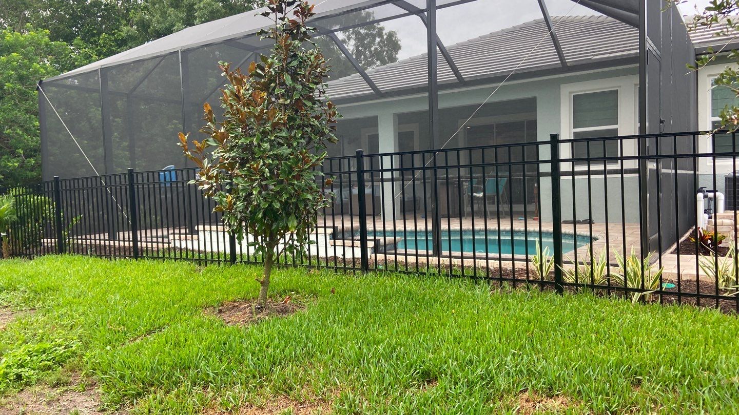 Sarasota, FL Aluminum Fence Installation using Black 3 Rail Aluminum Fence by Asap fence and gates, LLC