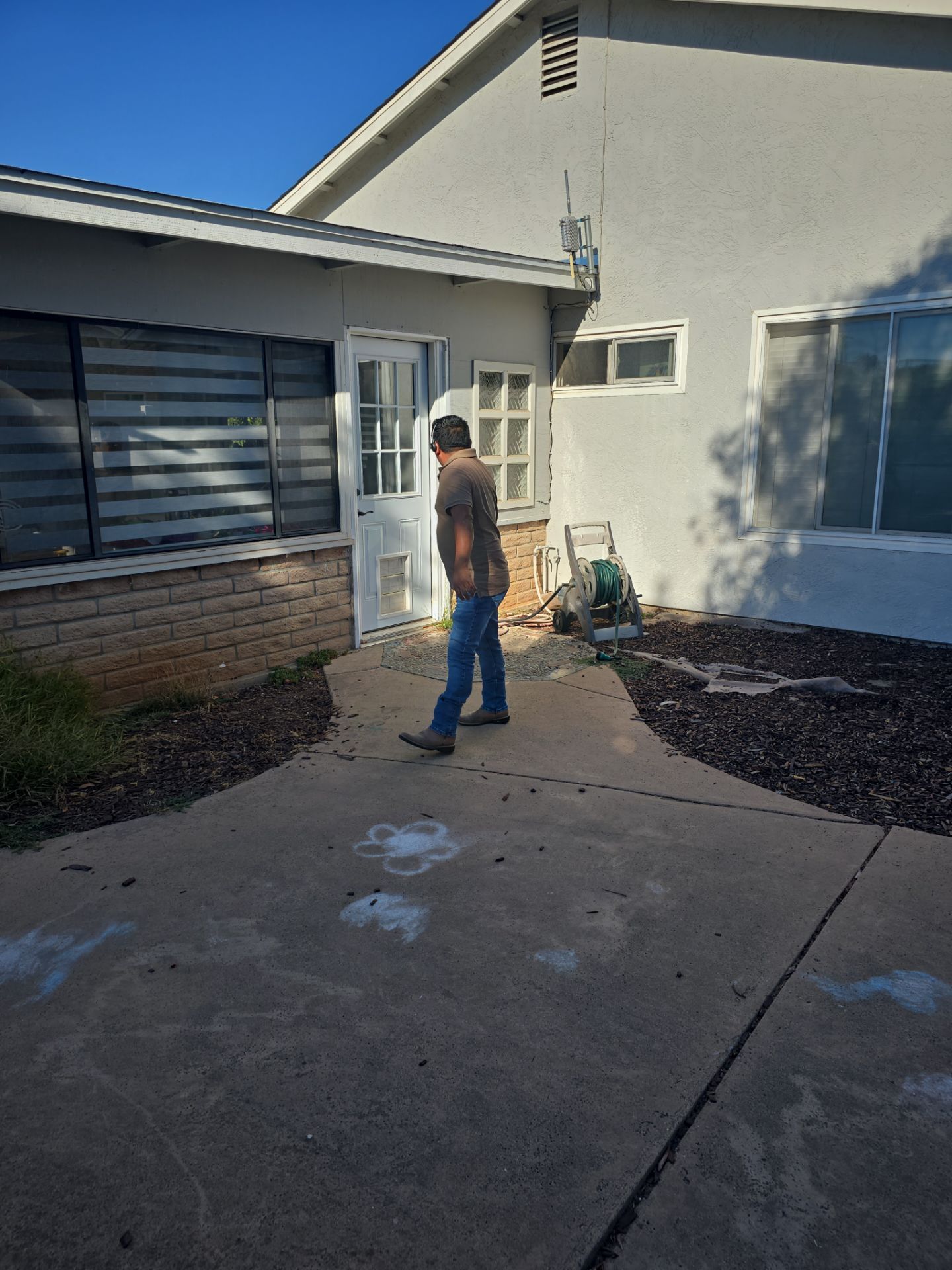 Outdoor Water Valve Inspection by Us Plumbing 