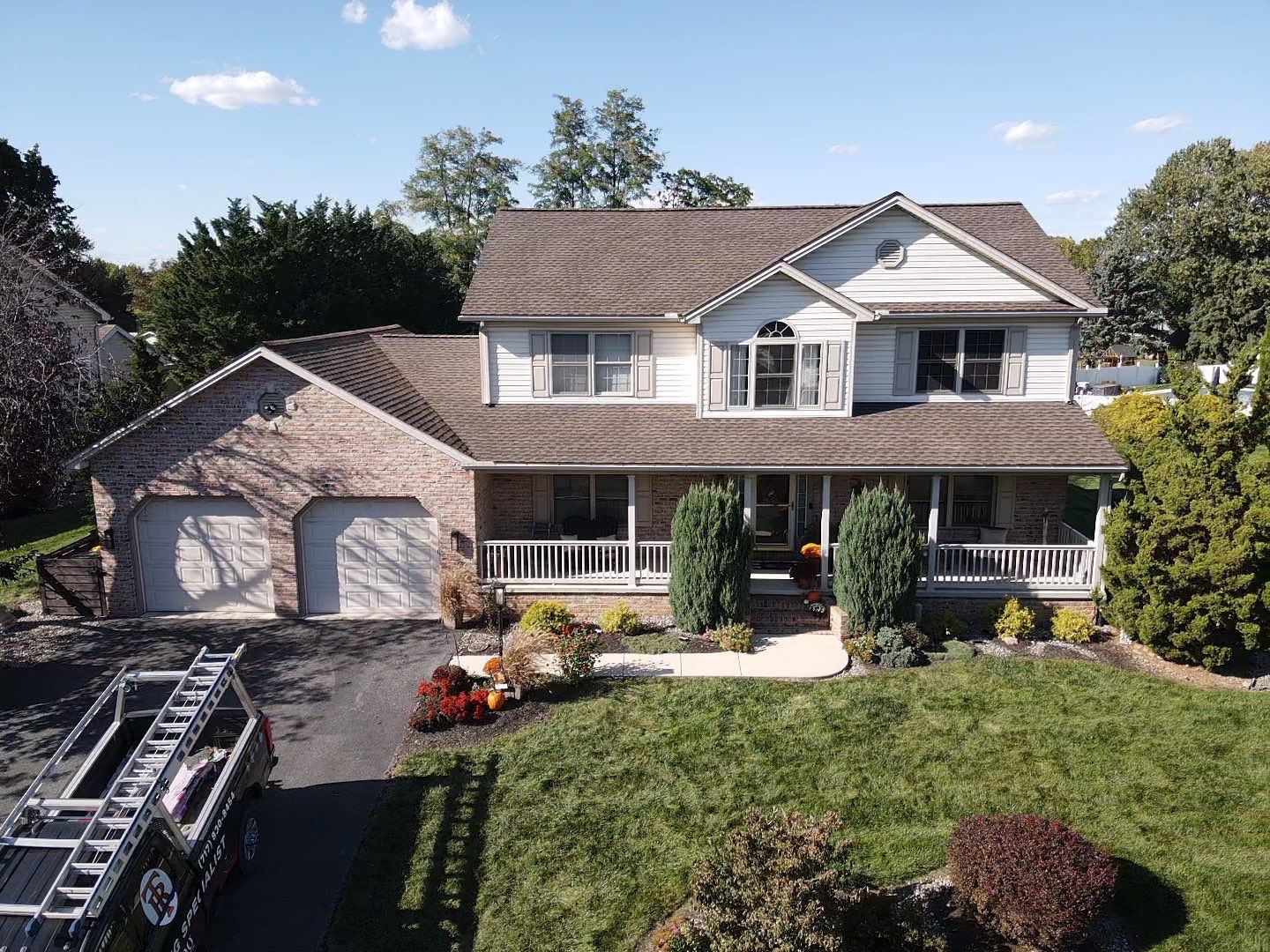 Residential Roof Installation Featuring GAF Timberline HD Shingles in Chambersburg by Teflon Roofing