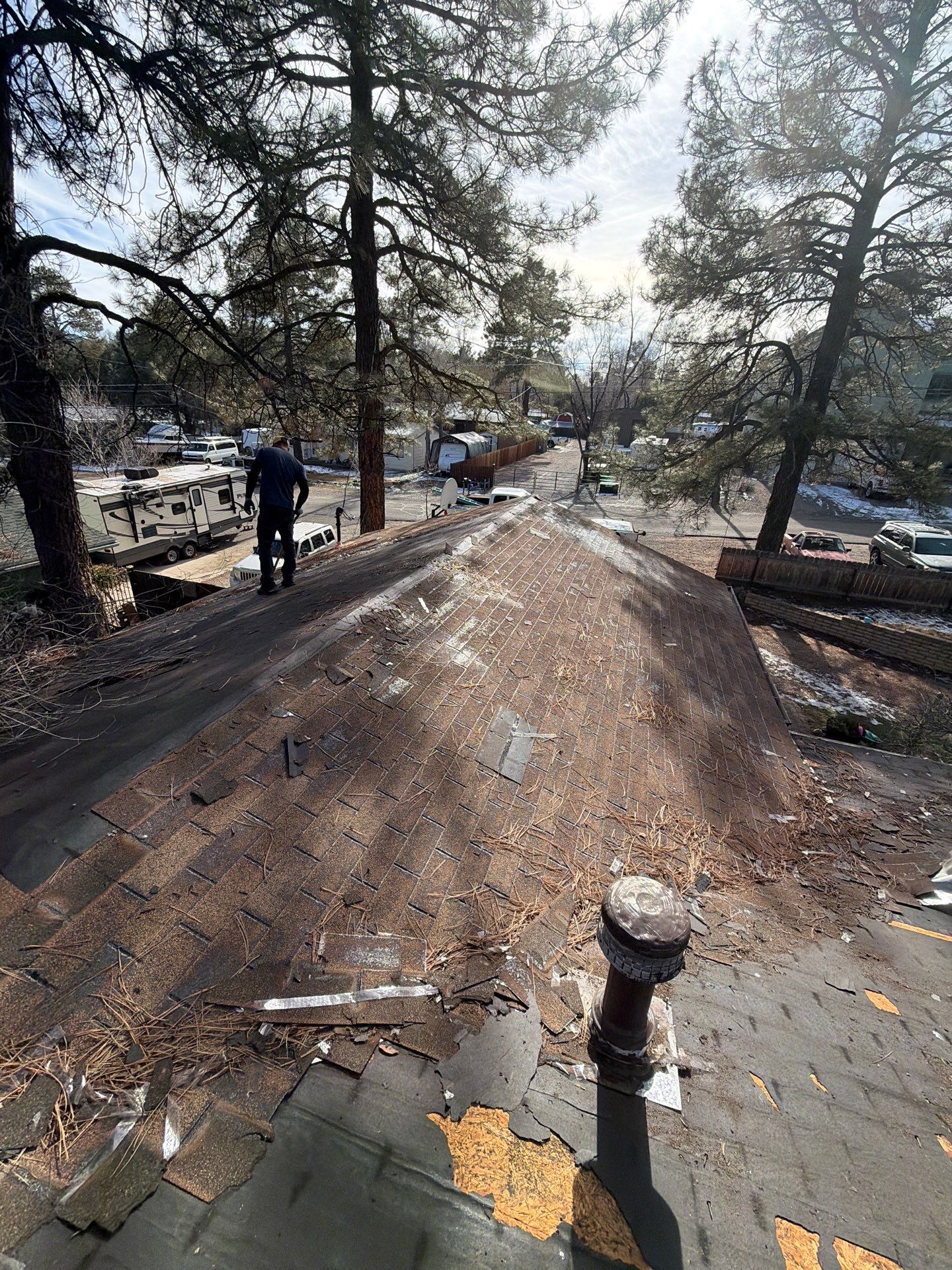 Prescott Asphalt Shingle Roof Replacement by Badger Roofing
