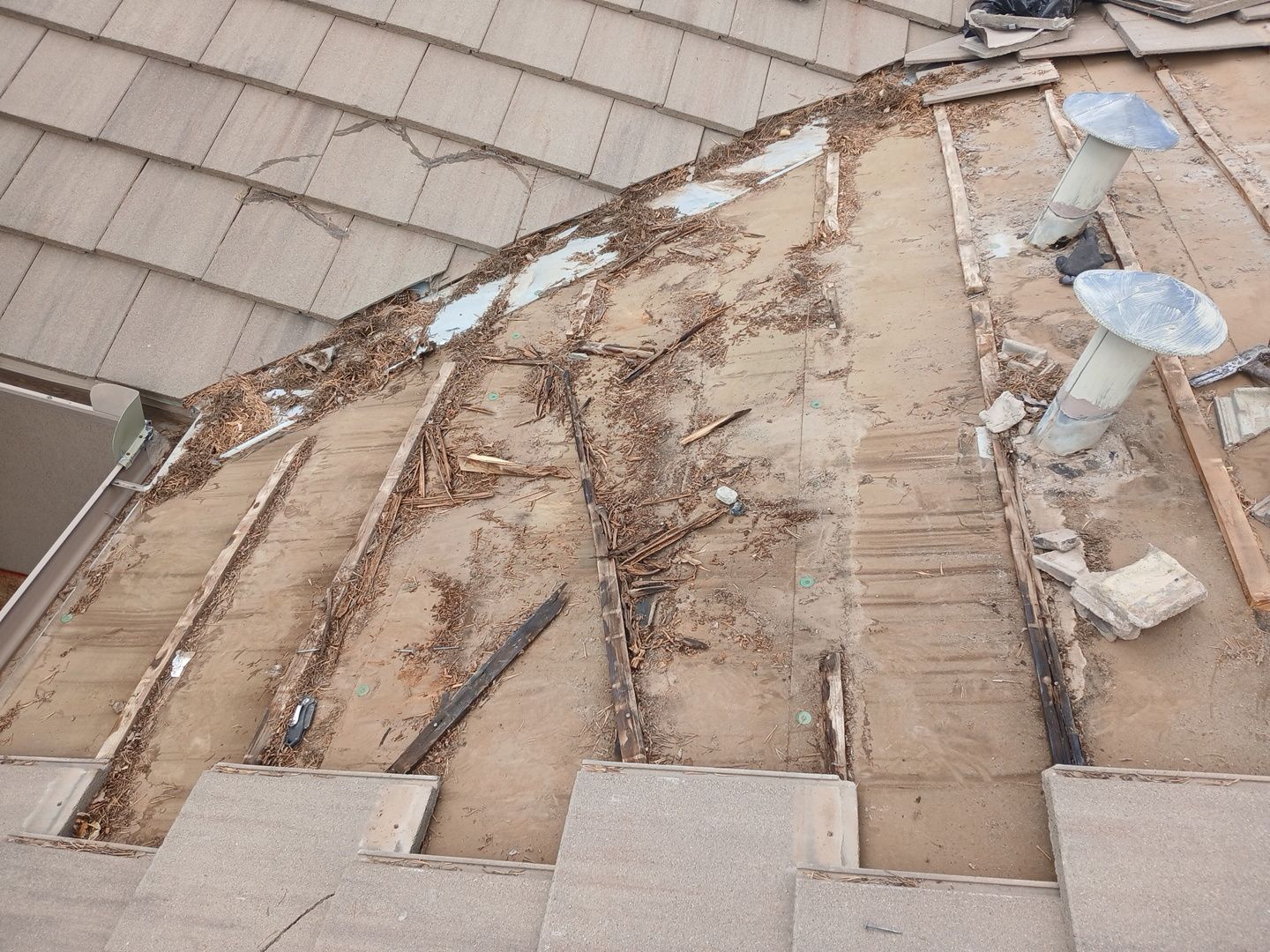 Concrete Tile Roof Repair and Underlayment Restoration in Albuquerque by Doyle Roof Masters Inc