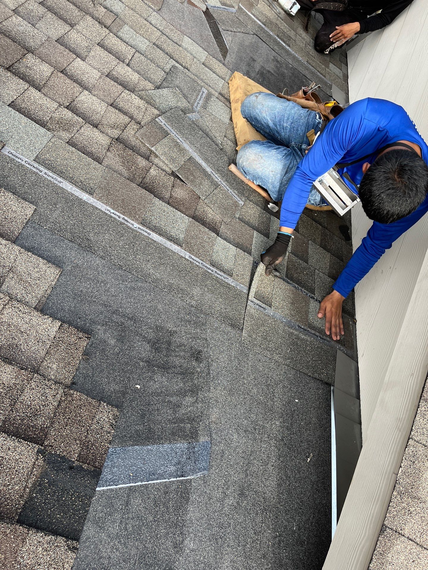 Residential Roofing Repair using Owen's Corning Duration (Lifetime) Shingles by Roof Repair Company