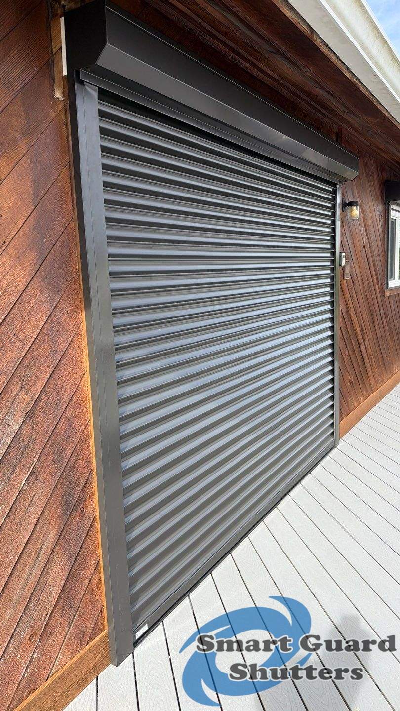 Rolling Shutters in Bronze by Smart Guard Shutters