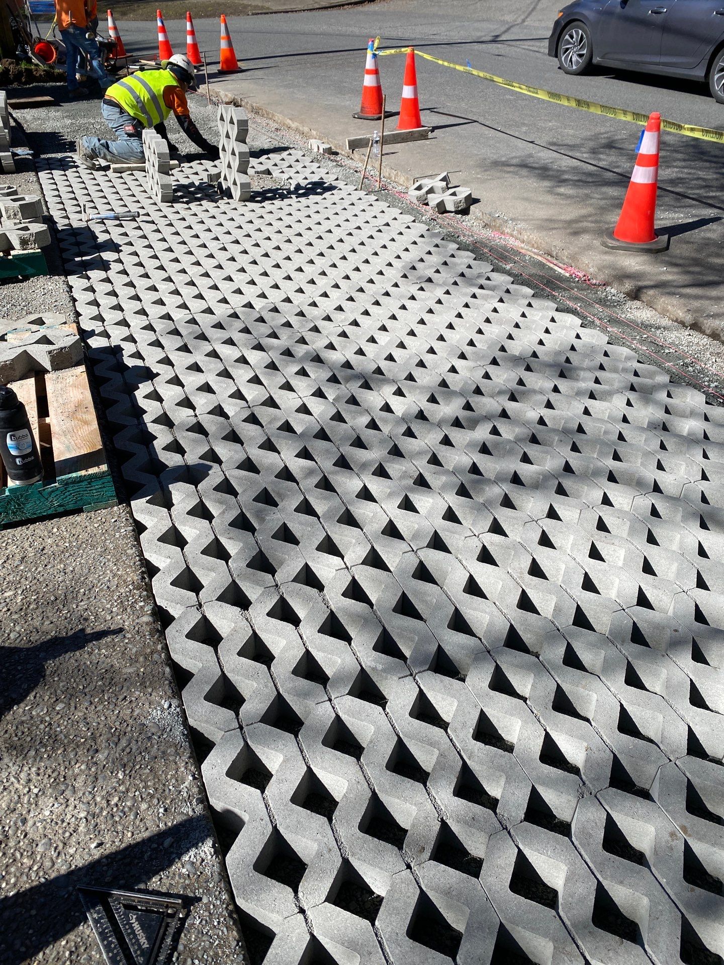 Russell | Turfstone Pavers Driveway  by Jireh Asphalt & Concrete Inc 