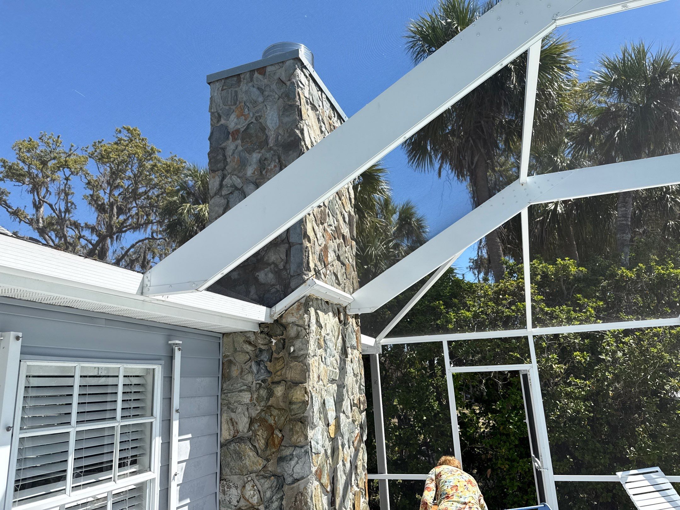 🏡 From Green to Clean! 🌊 Epic House & Pool Cage Cleaning on the Manatee River | Ellenton, FL 💦 by Sunshine AquaWash