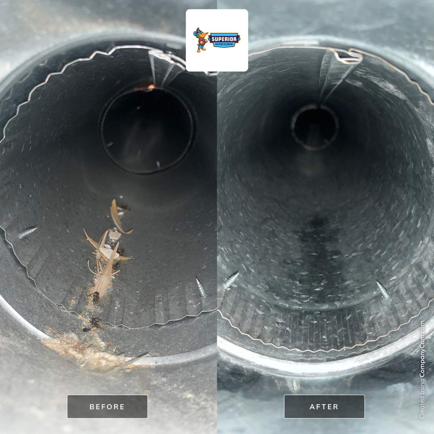 Air Duct Cleaning With a Vacuum Truck in Hermitage, PA by Superior Air Duct Cleaning