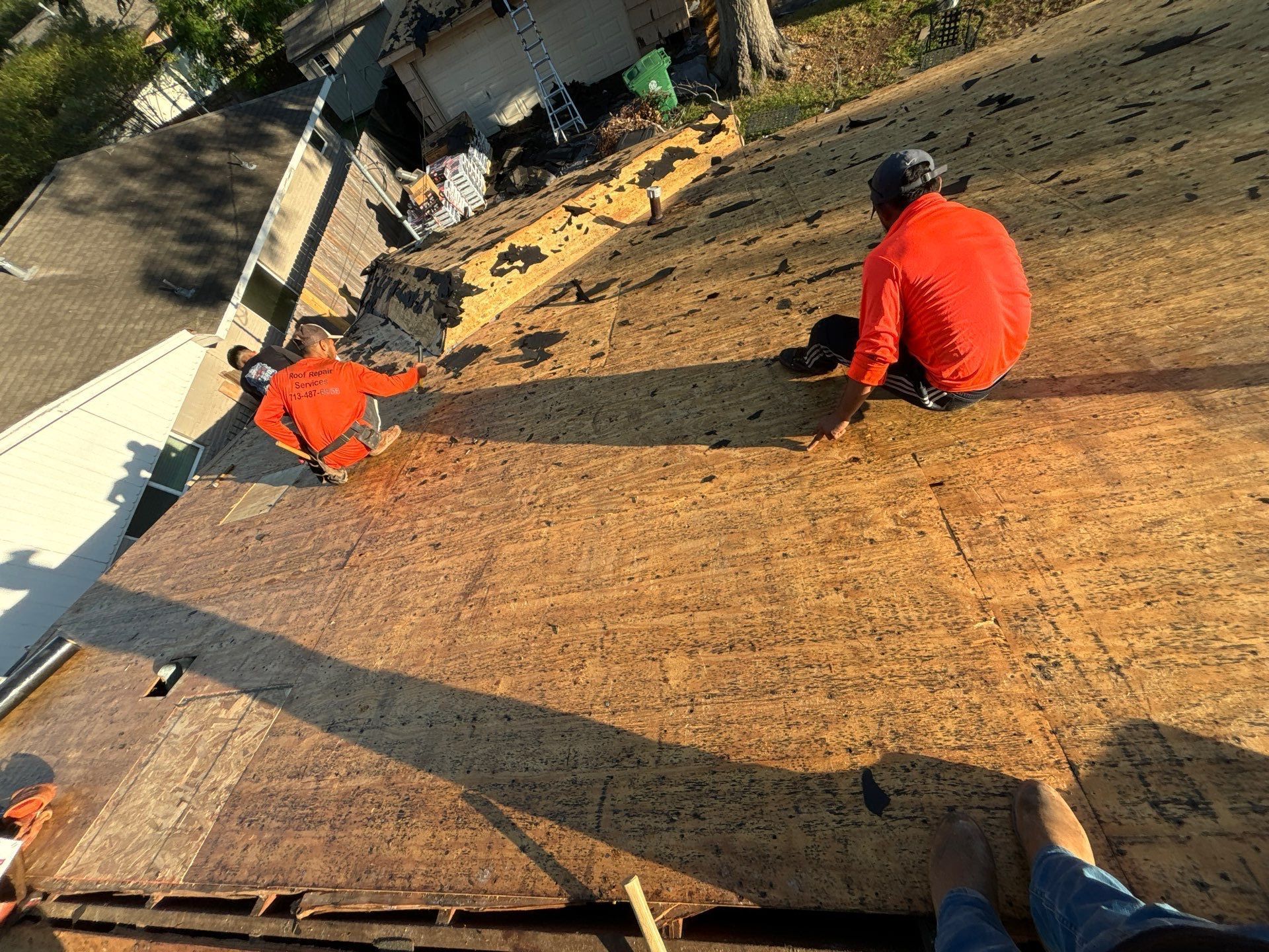 Residential Roofing Installation using Owen's Corning Duration (Lifetime) Shingles by Roof Repair Company