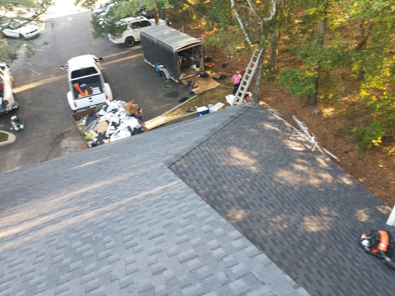 Residential Roofing Installation using Roof Replacement by American Roofing & Construction LLC