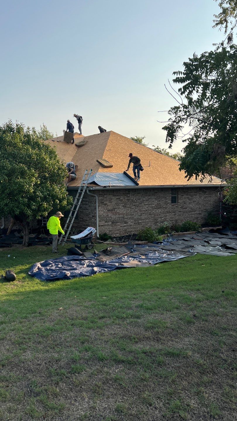 Residential Roofing Installation using GAF Natural Shadow  by A & H Roofing and Contracting