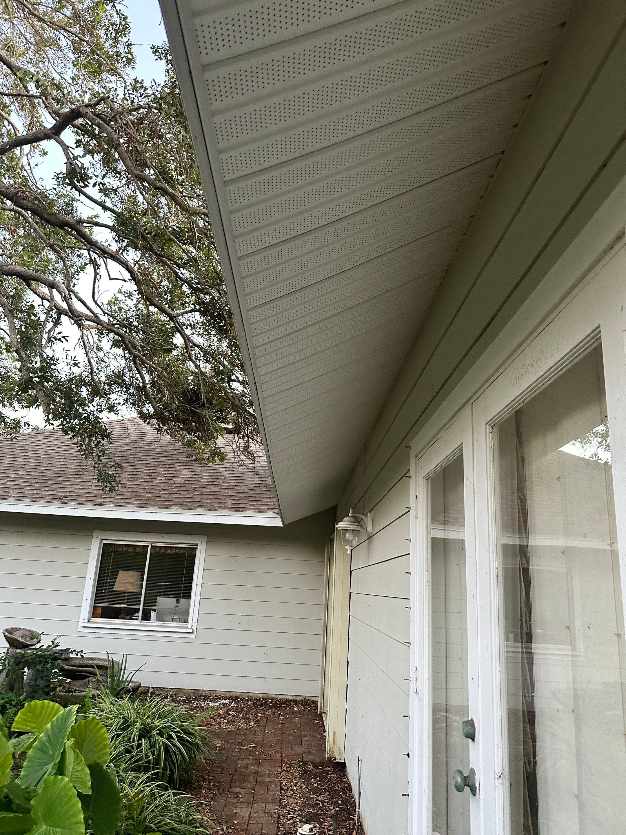 Replace All Soffit in the House in Sarasota FL by Gutter Professors