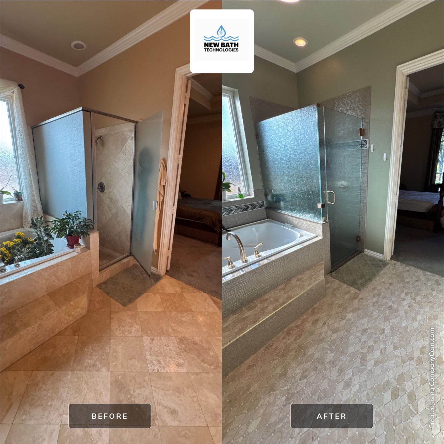 Full Master Bath (Onyx Collection) by New Bath Technologies