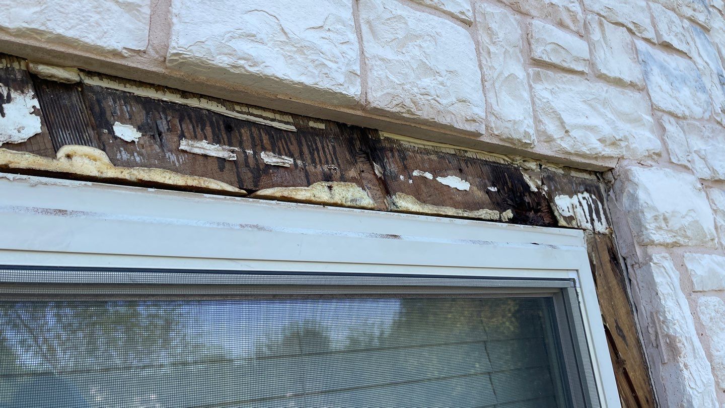 Leak Repair over Master Bedroom and Bathroom by Tex-Line Roofing