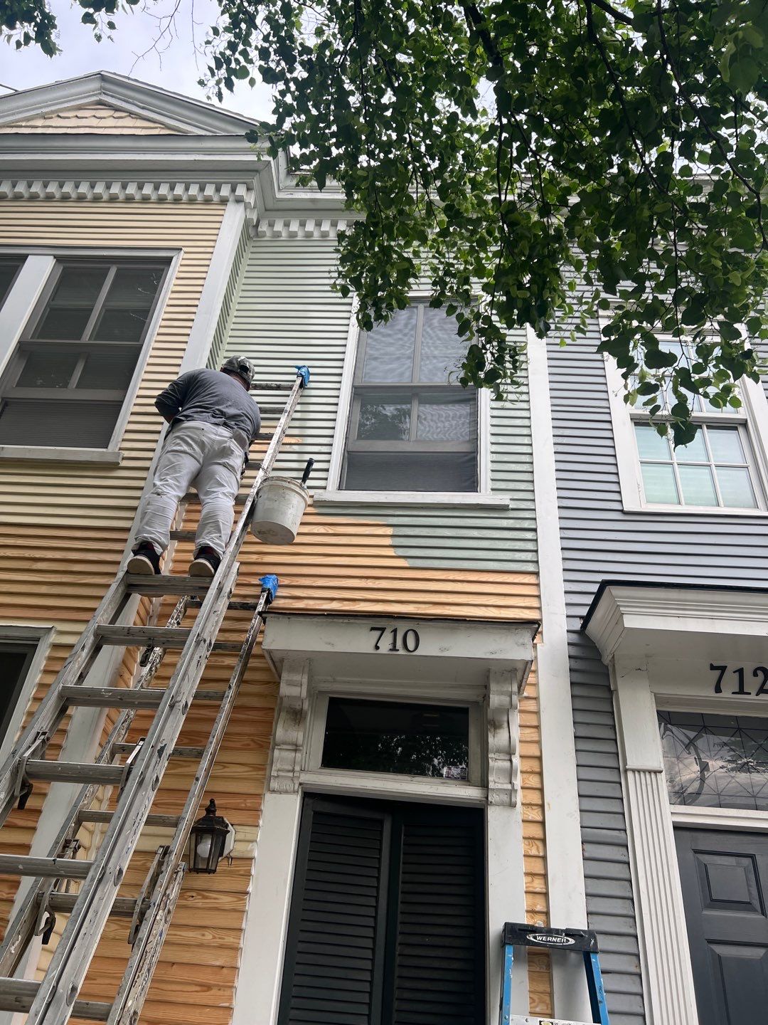 Alexandria: Siding Replacement with Solid Pine Wood Lap Siding by RM Banning, Inc.