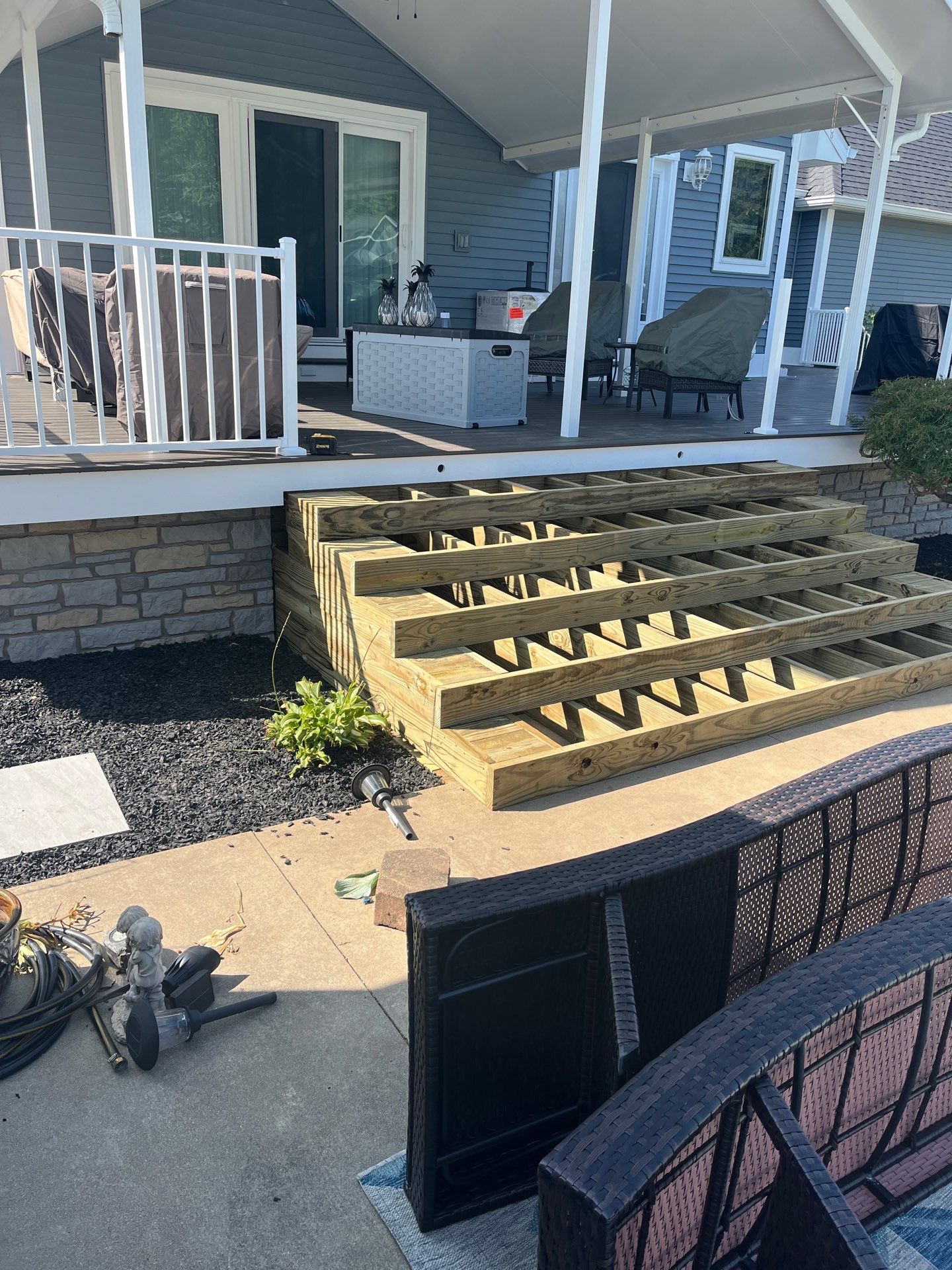 New Deck Build by Clark Builders LLC