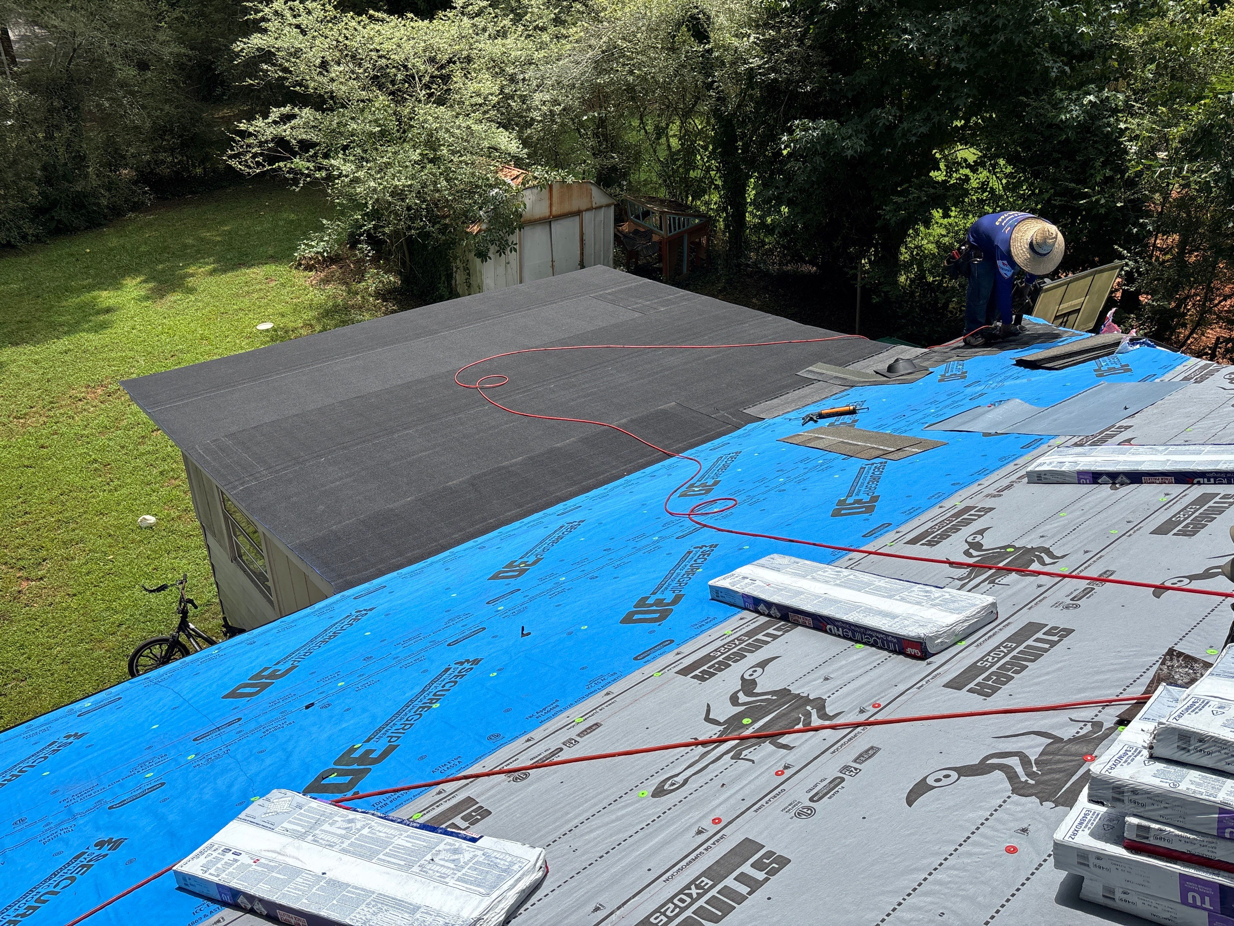 Roof replacement by Deerfield Roofing LLC