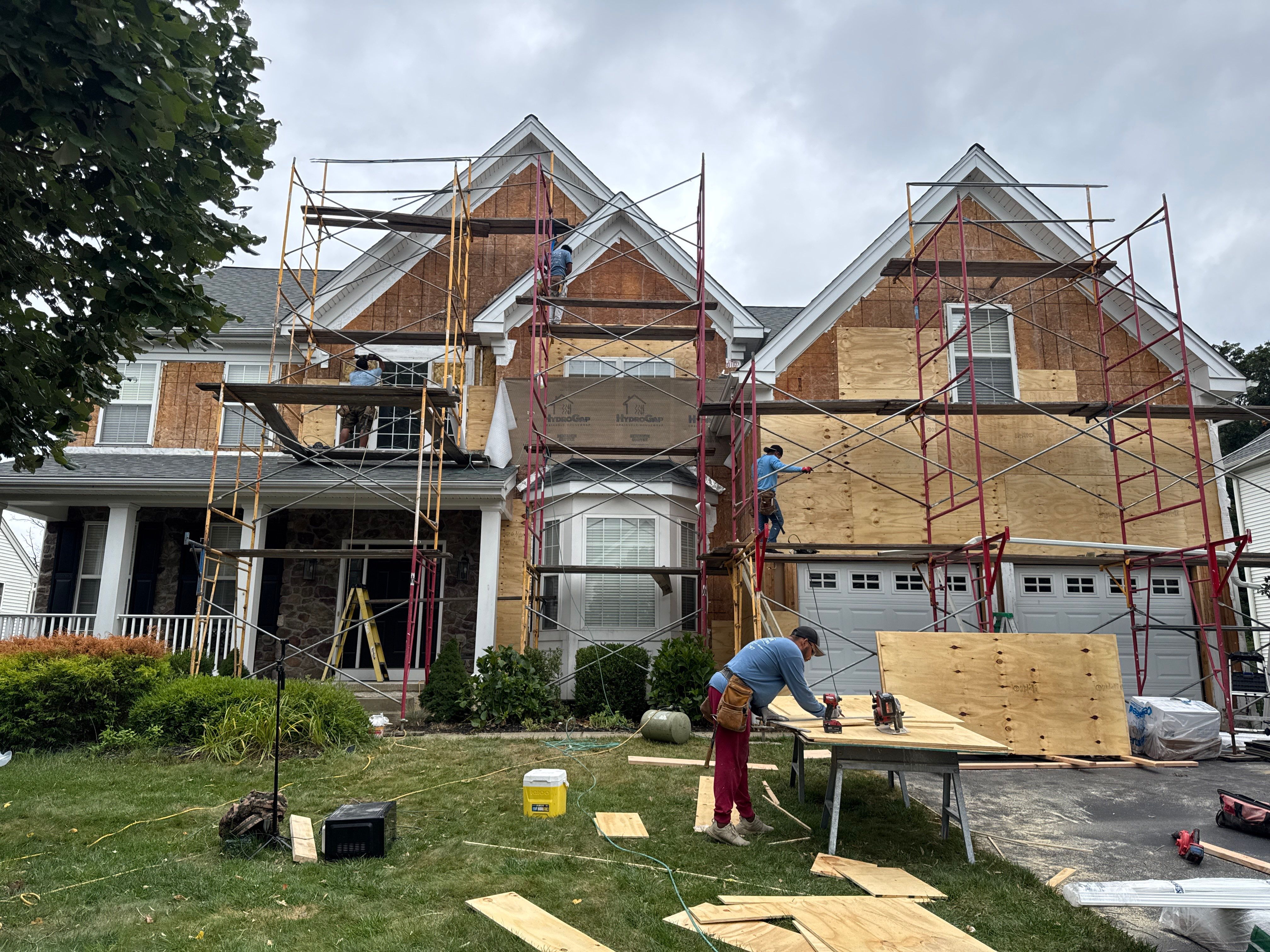 Chester Springs Siding Remodel by Five Star Contractors