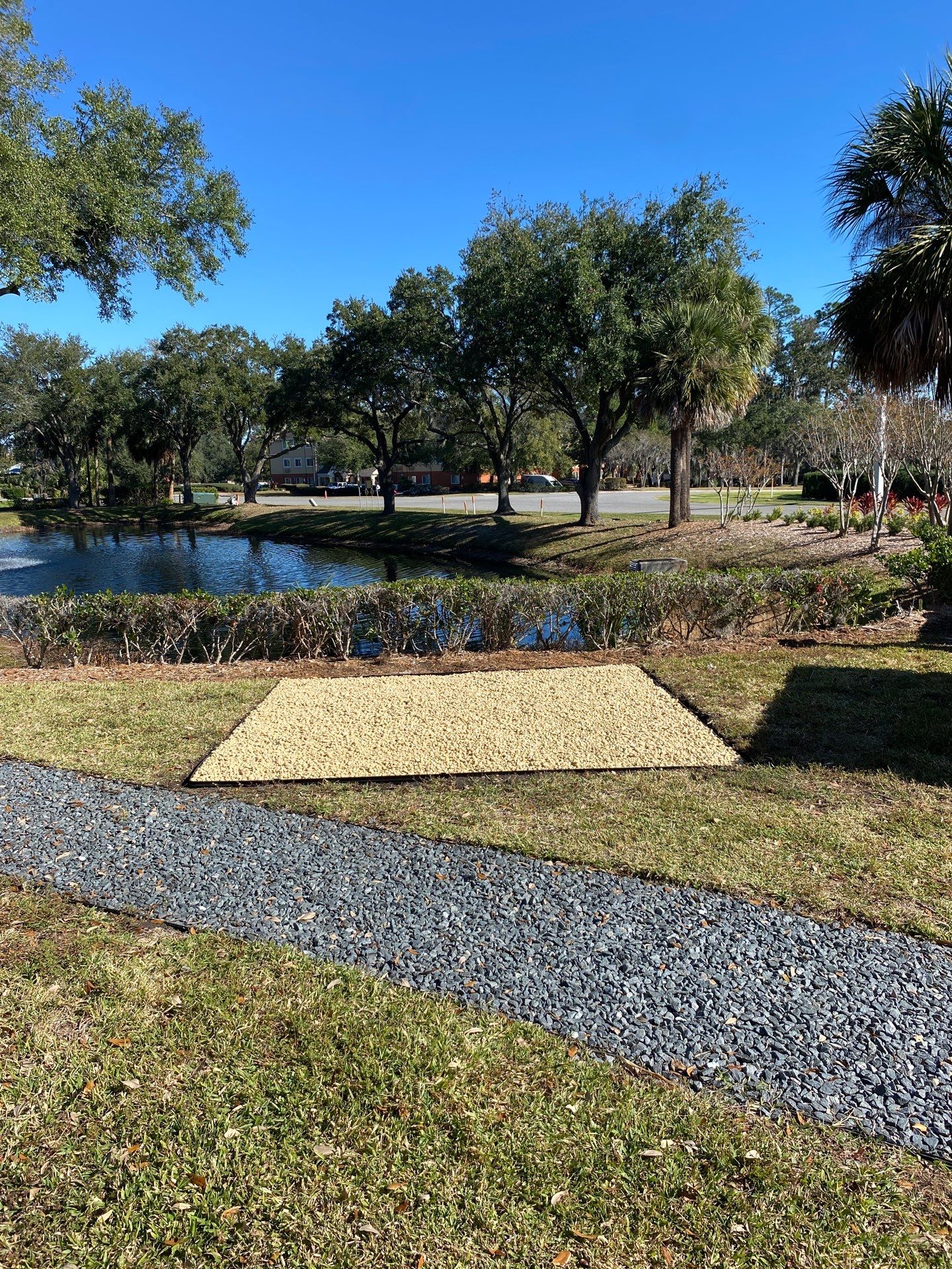 Marriott Hotel | Smoking Area Landscaping by ProGreen Services