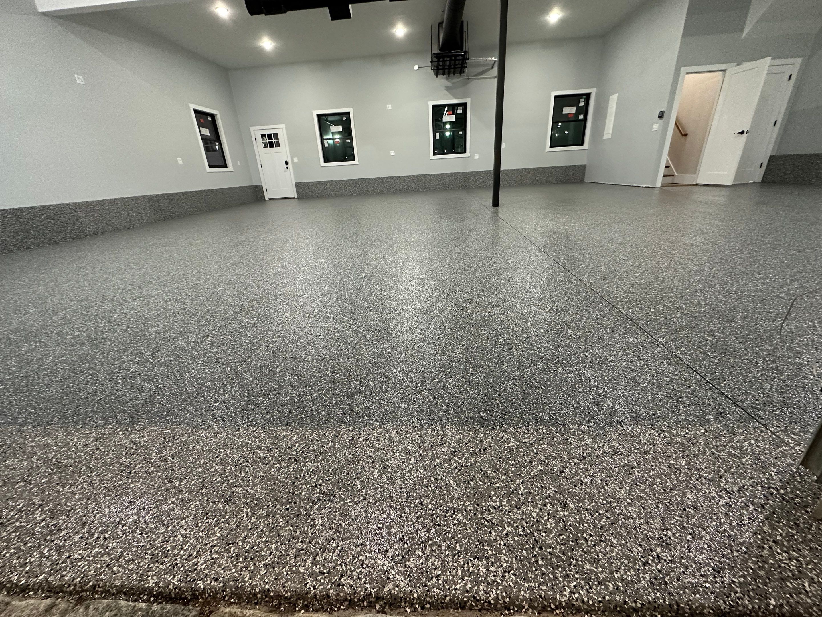 Rogers Garage TransFLOORmation by Symphony Concrete Coatings