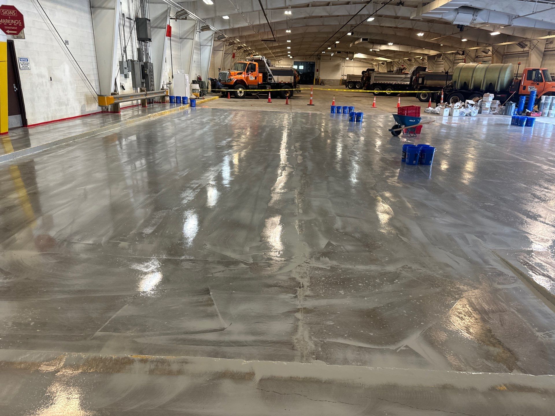 Shop Floor Epoxy! by Gordon Painting