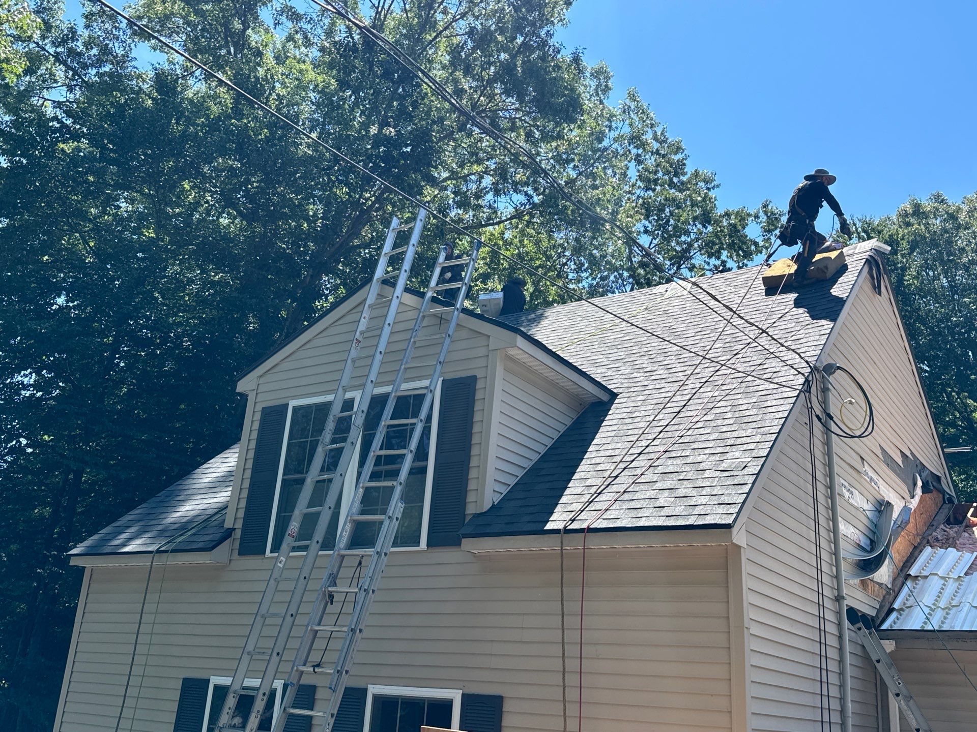 Full Roof Replacement & Fascia Upgrade on High Street in Stratham, NH by Compass exteriors