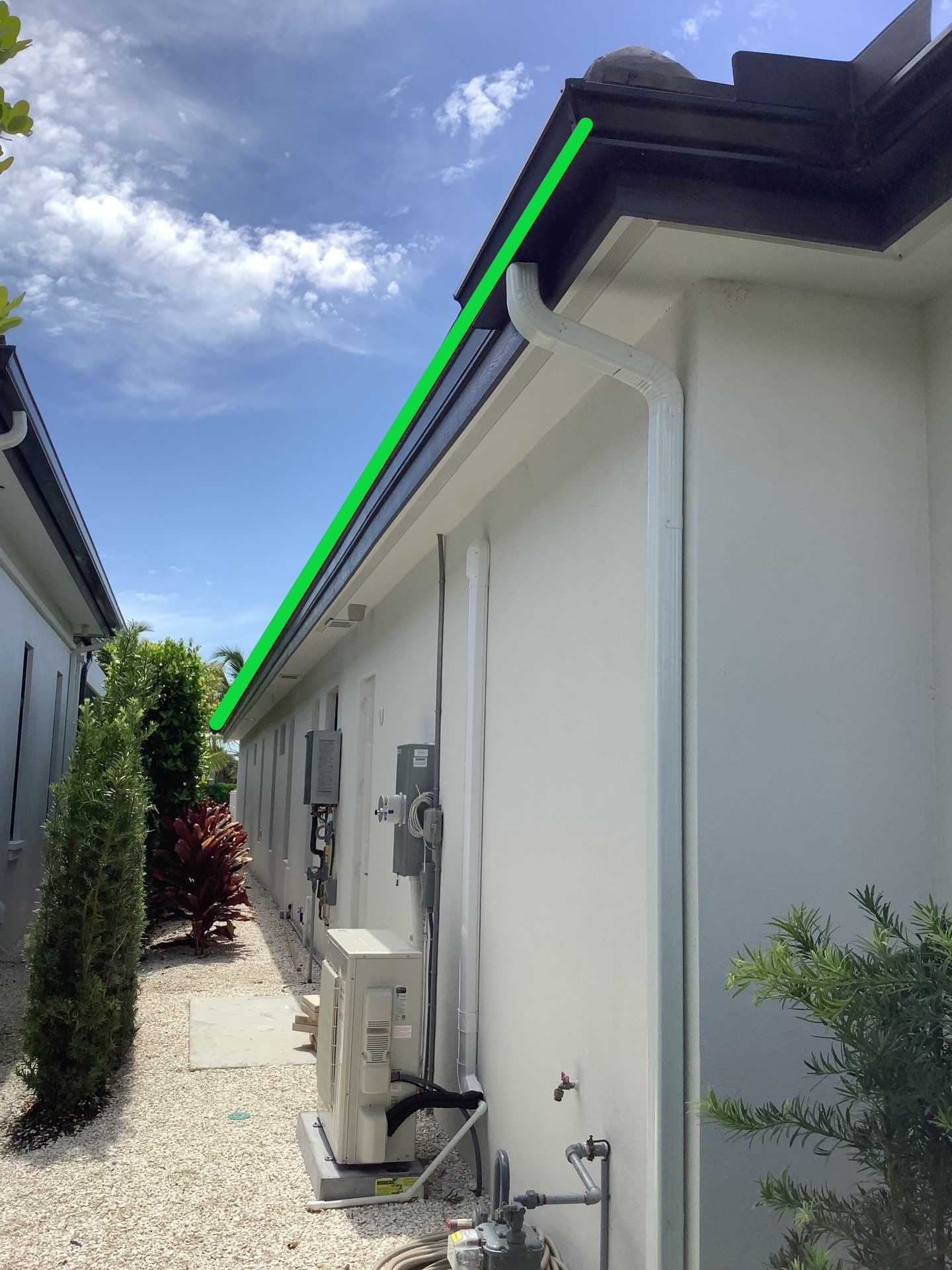 K-Style Seamless Gutters using gutter installation in Miromar Lakes by Gutter Professors