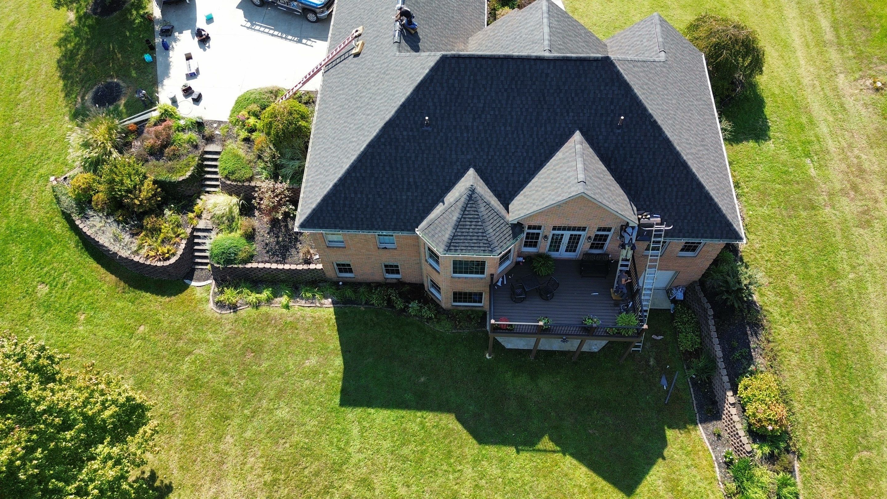 Residential Roofing Installation using Timberline HDZ Shingles - Appalachian Sky by RoofX 