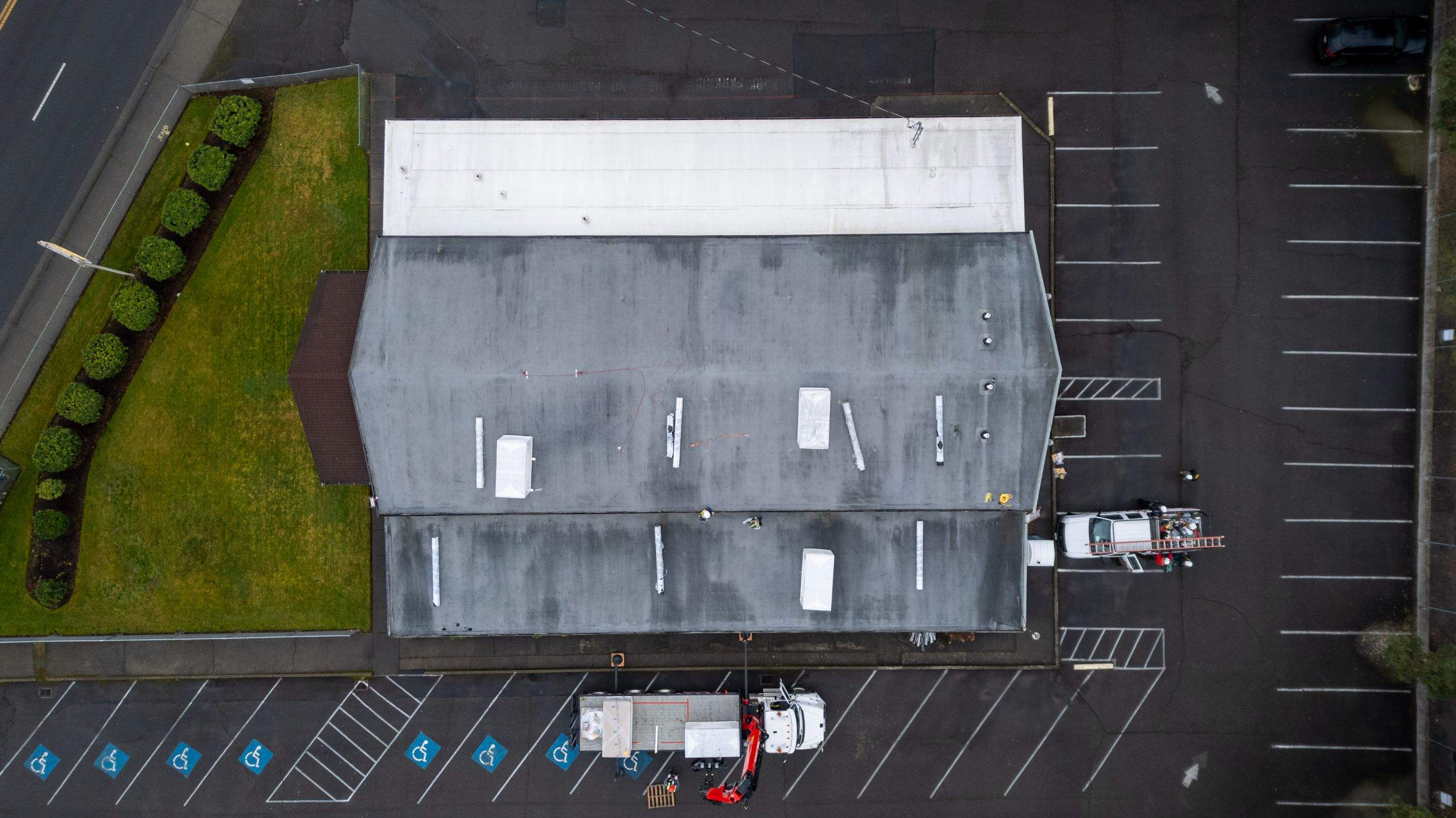 Kent Church - Reroof Project (Overlay) by Fields Roof Service Inc
