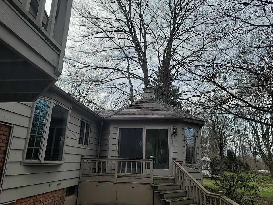ATLAS PINNACLE HP COLOR: SCOTCHGARD HEATHERBLEND DRIP EDGE: MUSKET BROWN by Eagle Eye Roofing