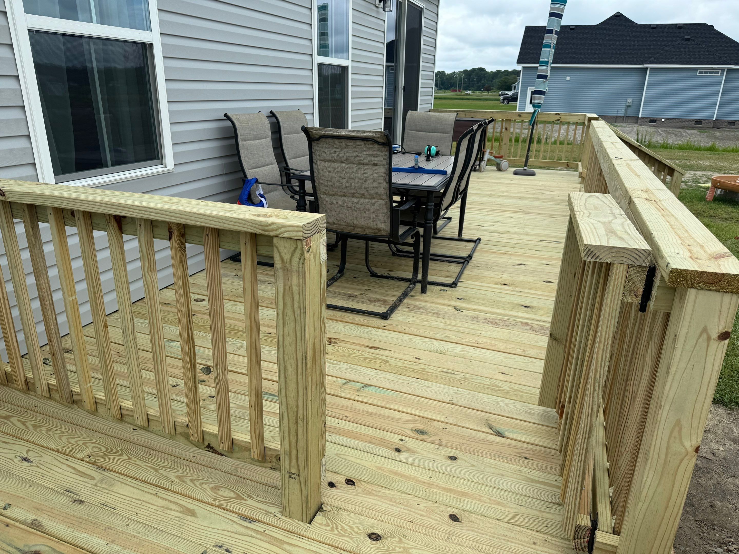 From Ordinary to Outdoor Oasis. by Tidewater Fence