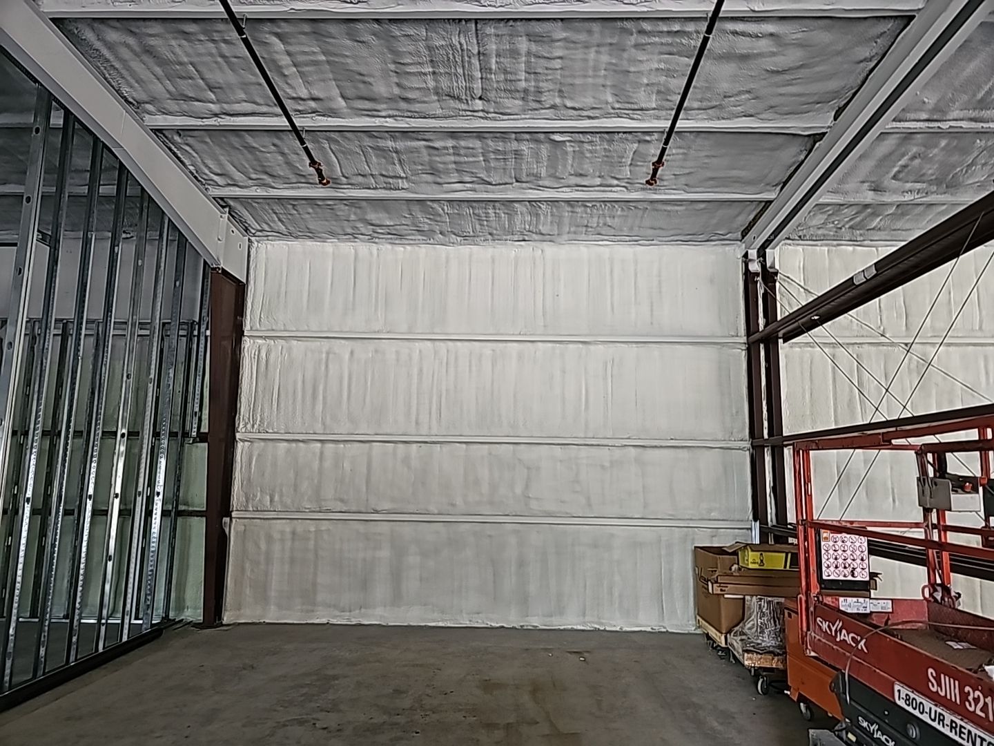 Commercial Building using Closed Cell Spray Foam by NYS Foam & Energy