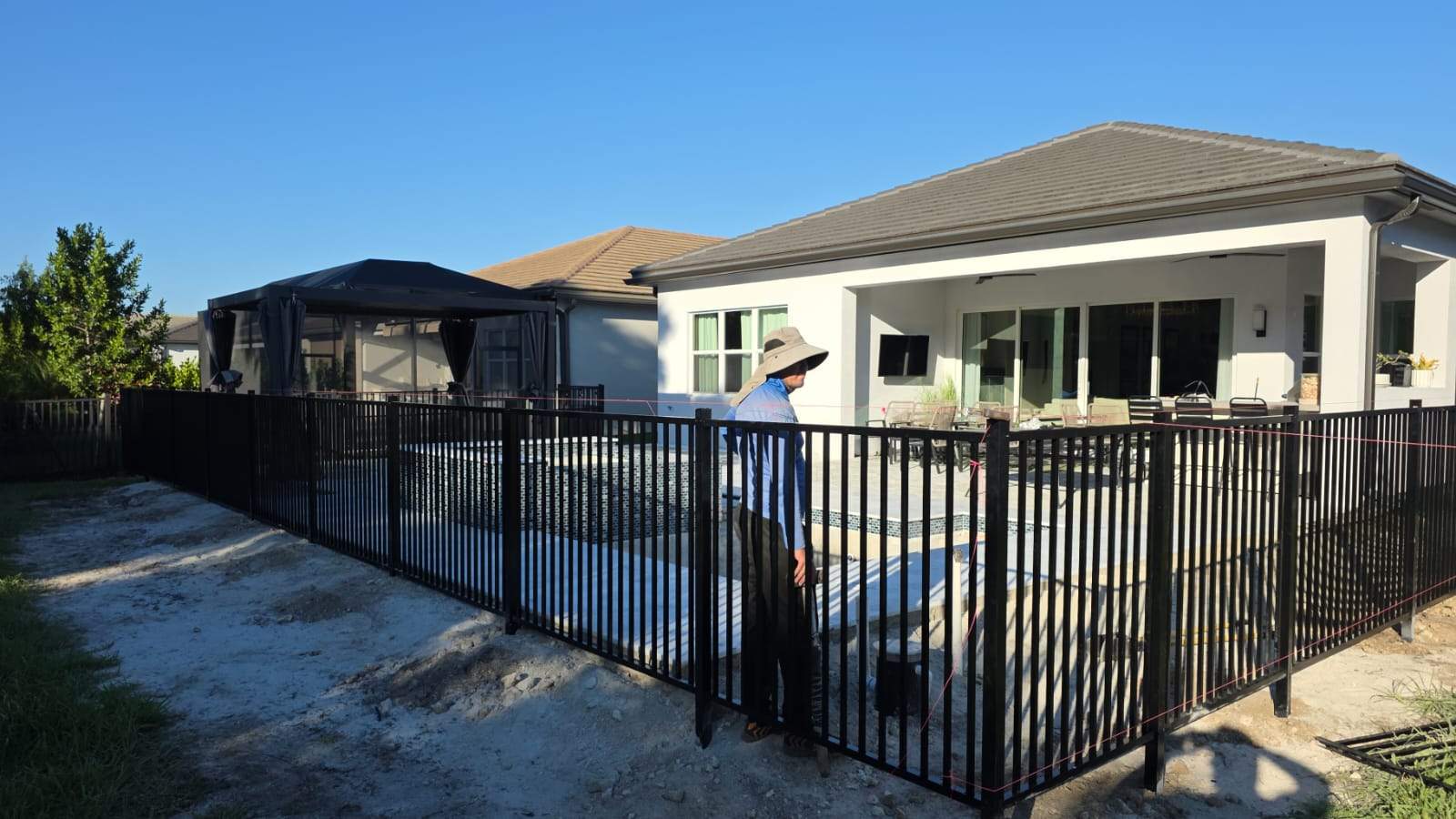 Pool Fence in Naples  by True Fence LLC