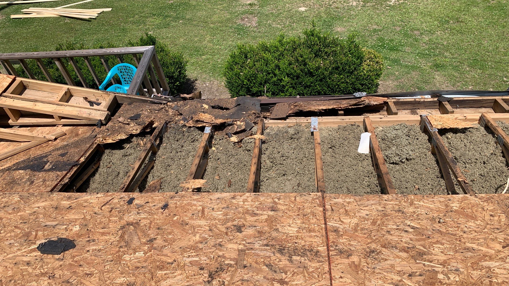 Storm Restoration Reroof: 25 Year 3-Tab Shingle by Hostetler Roofing
