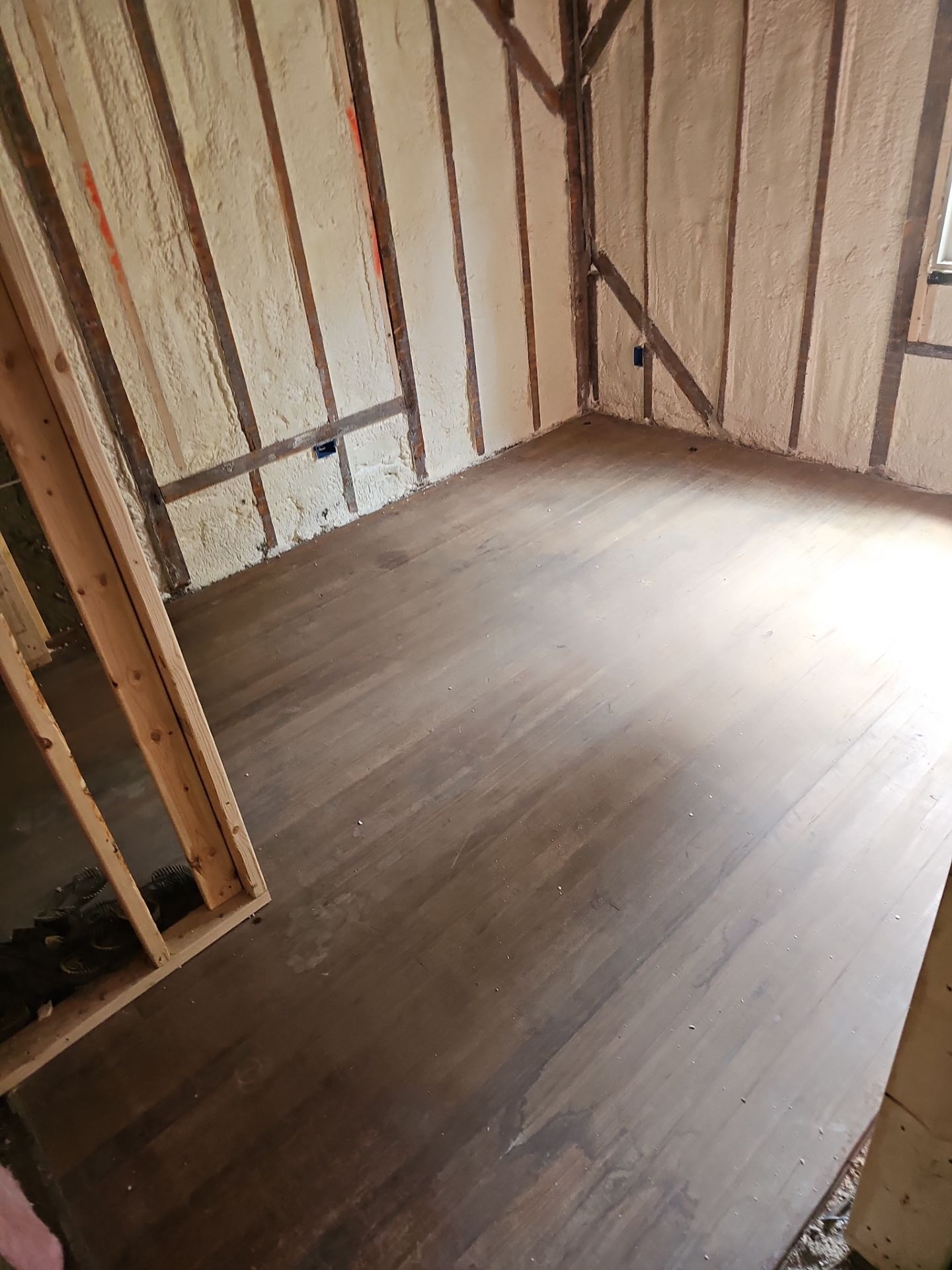 Home Remodel using Closed Cell Spray Foam by NYS Foam & Energy