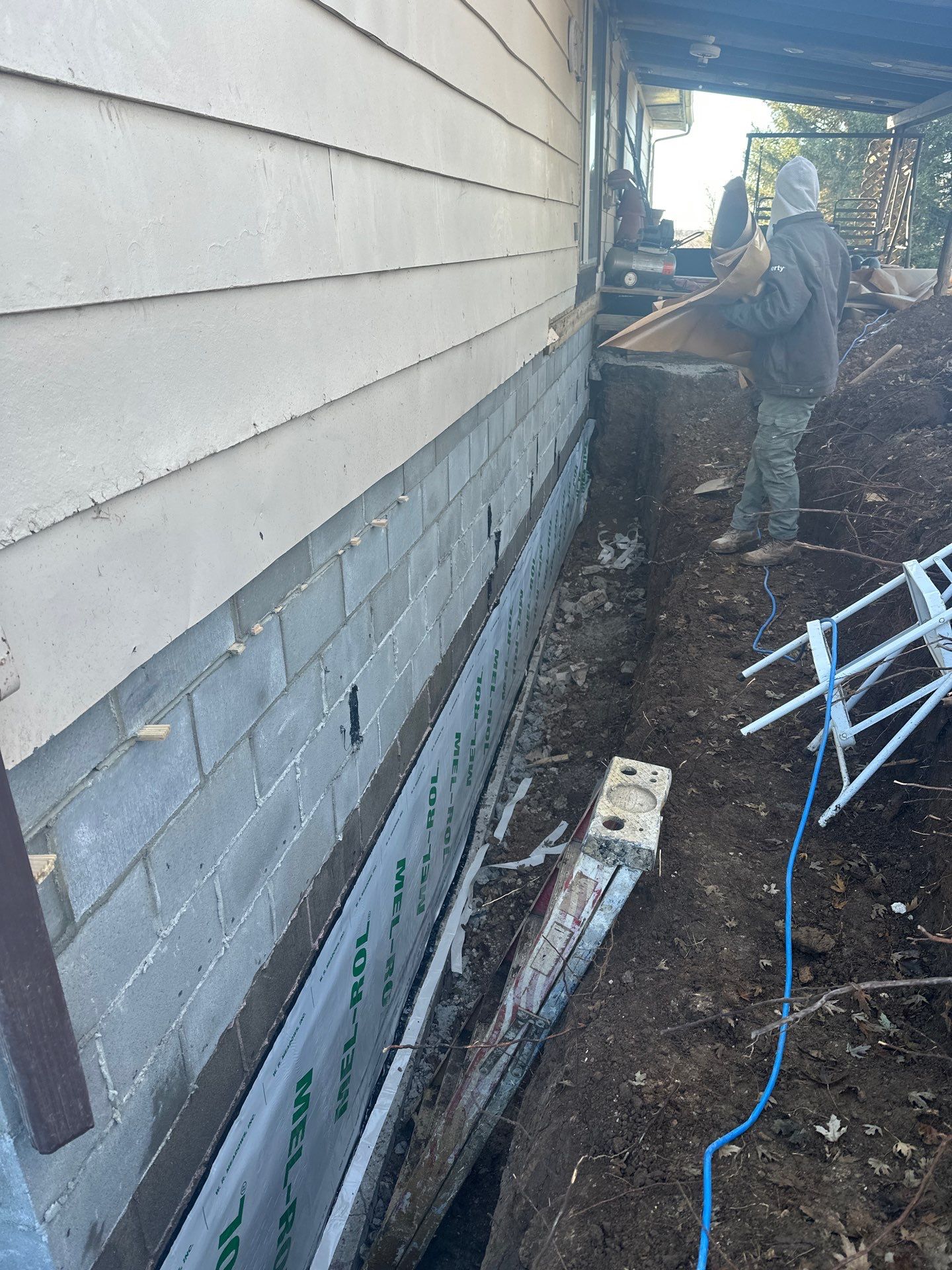 Wall Rebuild – Avoca, Nebraska by Tillotson Enterprises