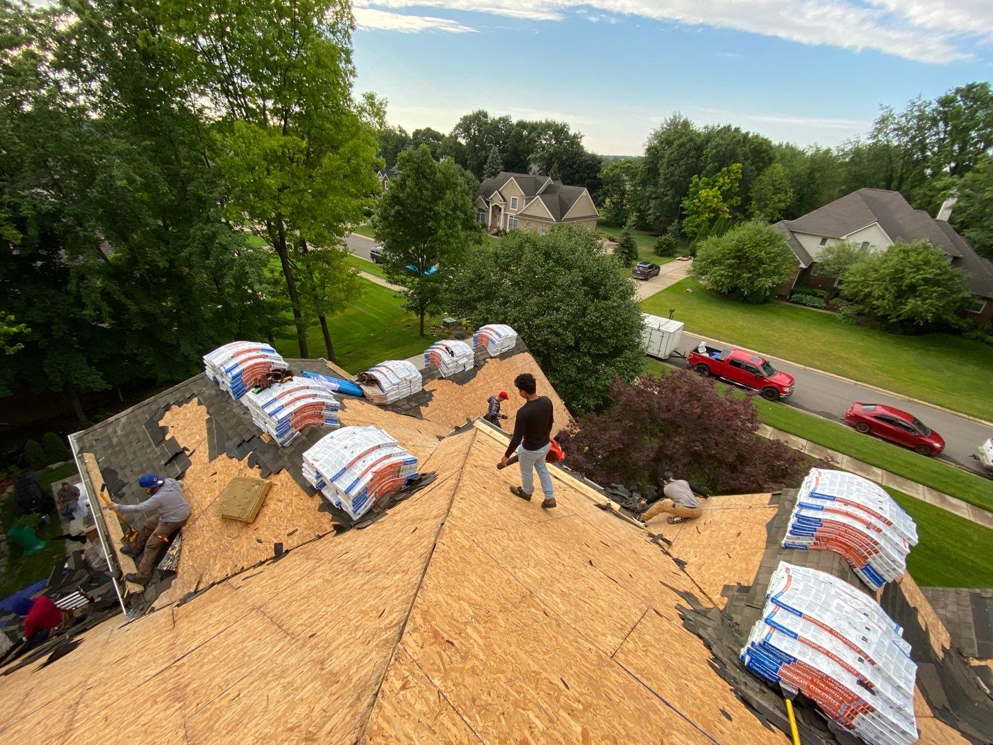 Roof Replacement using CertainTeed Landmark by 180 Contractors