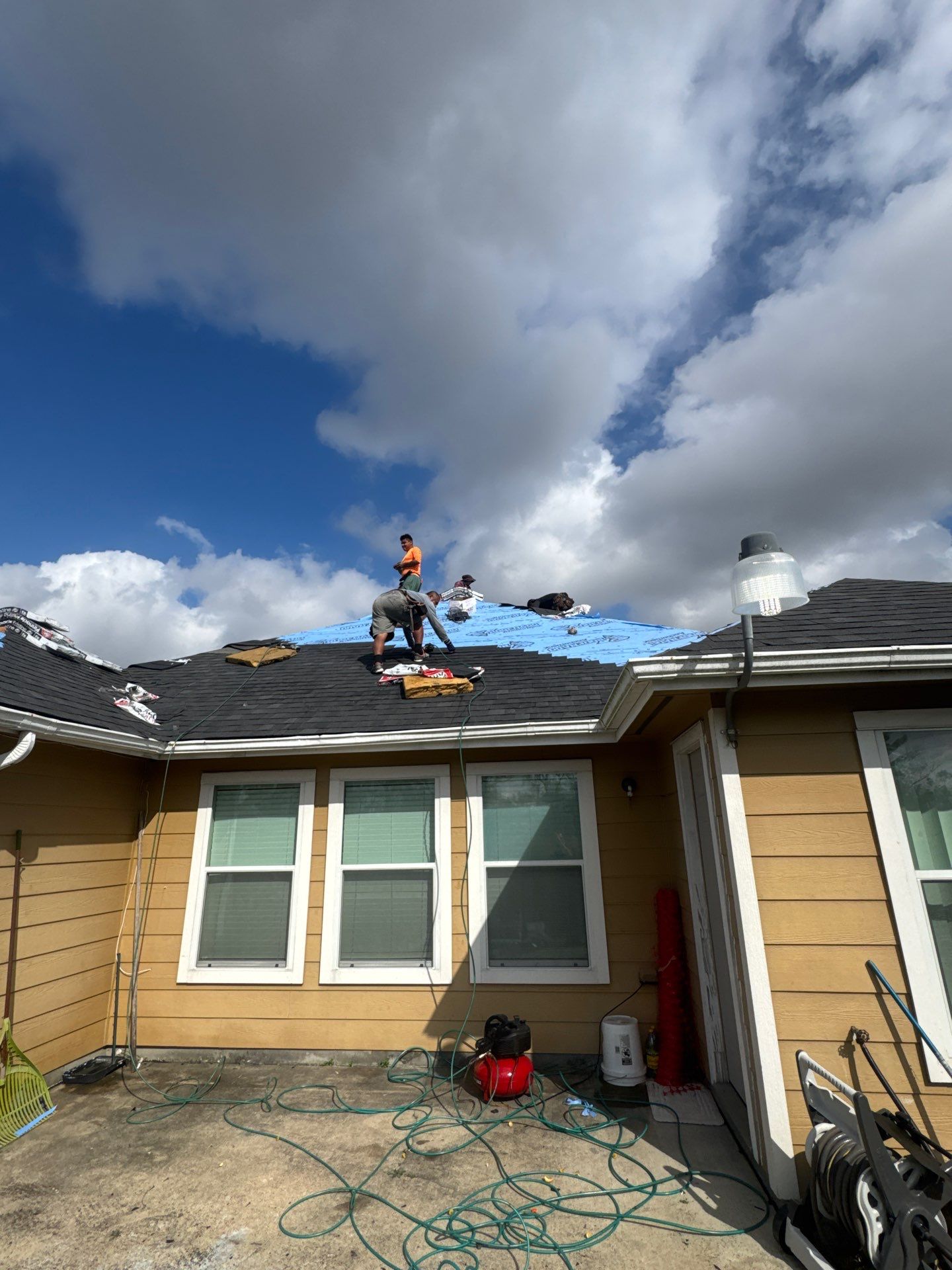 Project in Houston by Proud Roofing