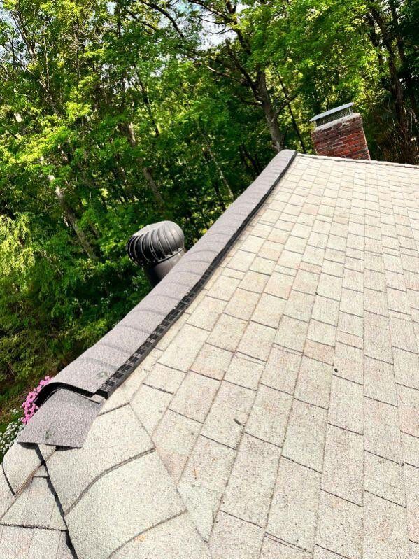 Chimney Reflashing & Roof Ventilation Upgrade | Harvard, MA by Mighty Dog Roofing of Greater Middlesex County