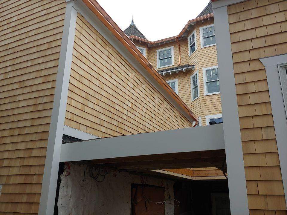 6″ Copper Gutter Installation At The Harbor View Hotel! by Gutter Pro Enterprises