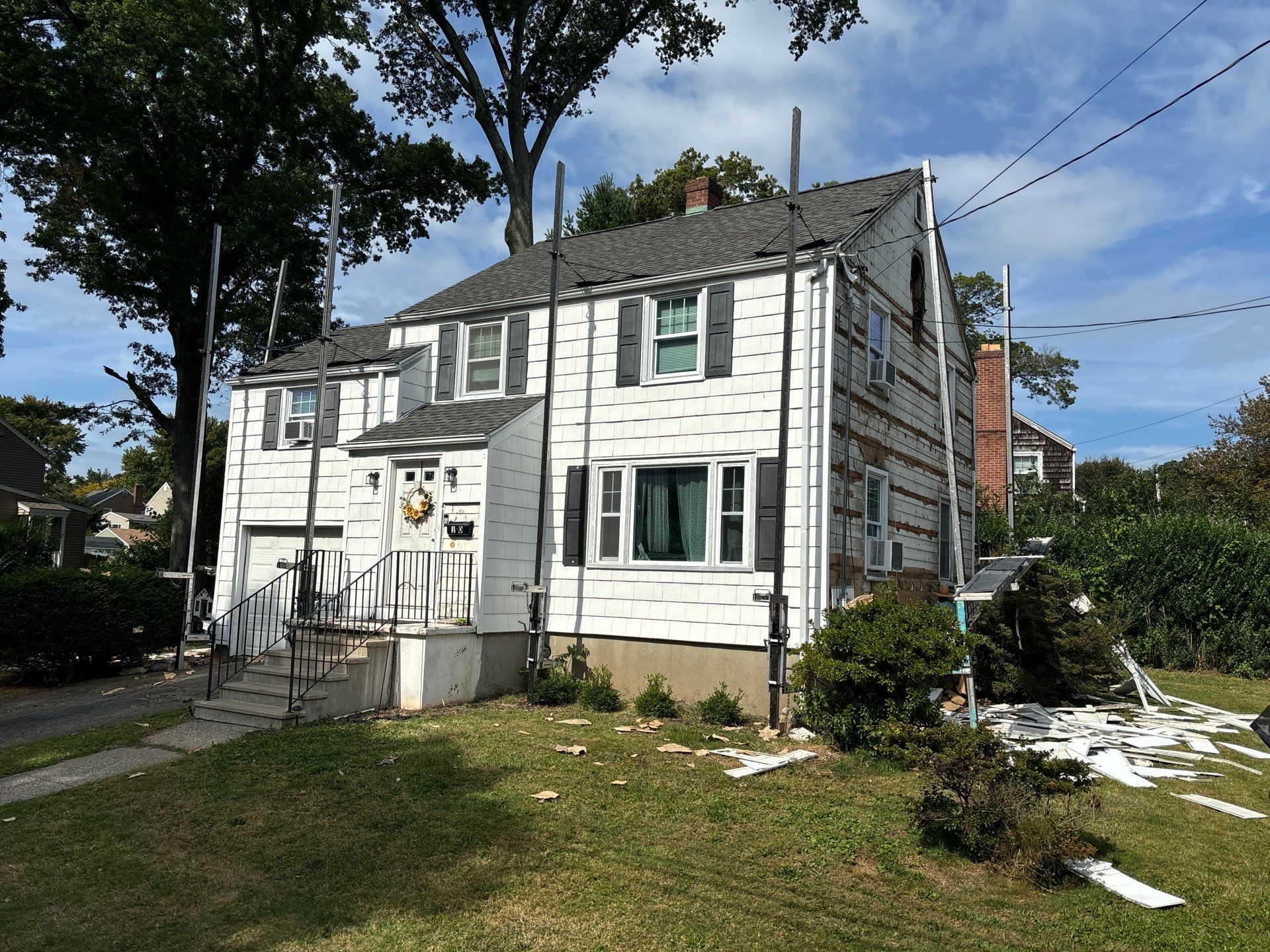 Siding Installation using CertainTeed Monogram Vinyl Siding - D4 - Forest by A Plus Exterior