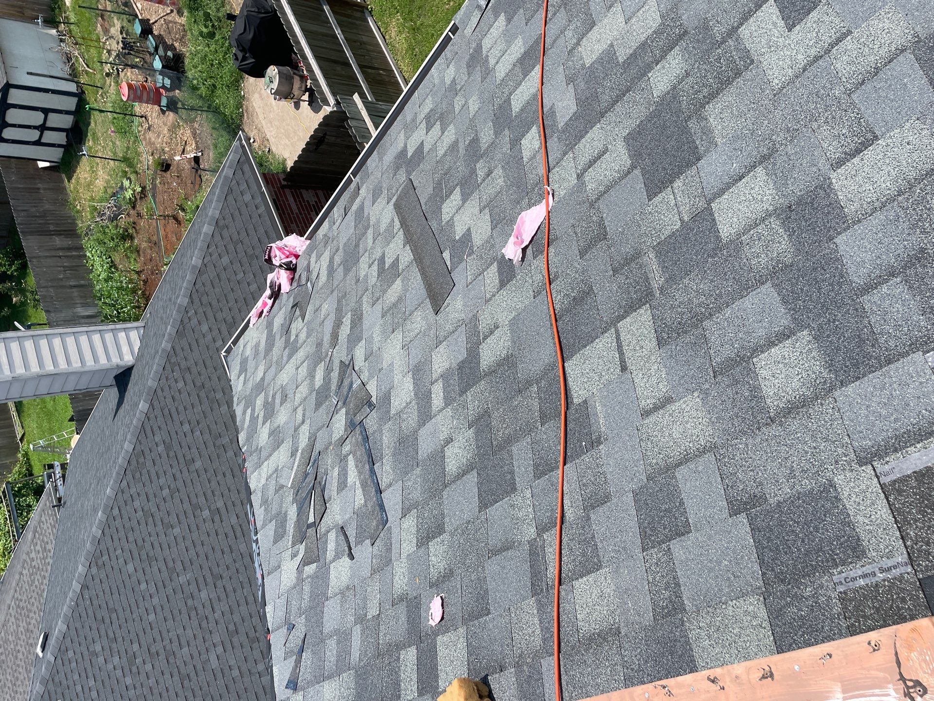 Residential Roofing Installation using Owen's Corning Duration (Lifetime) Shingles by Roof Repair Company