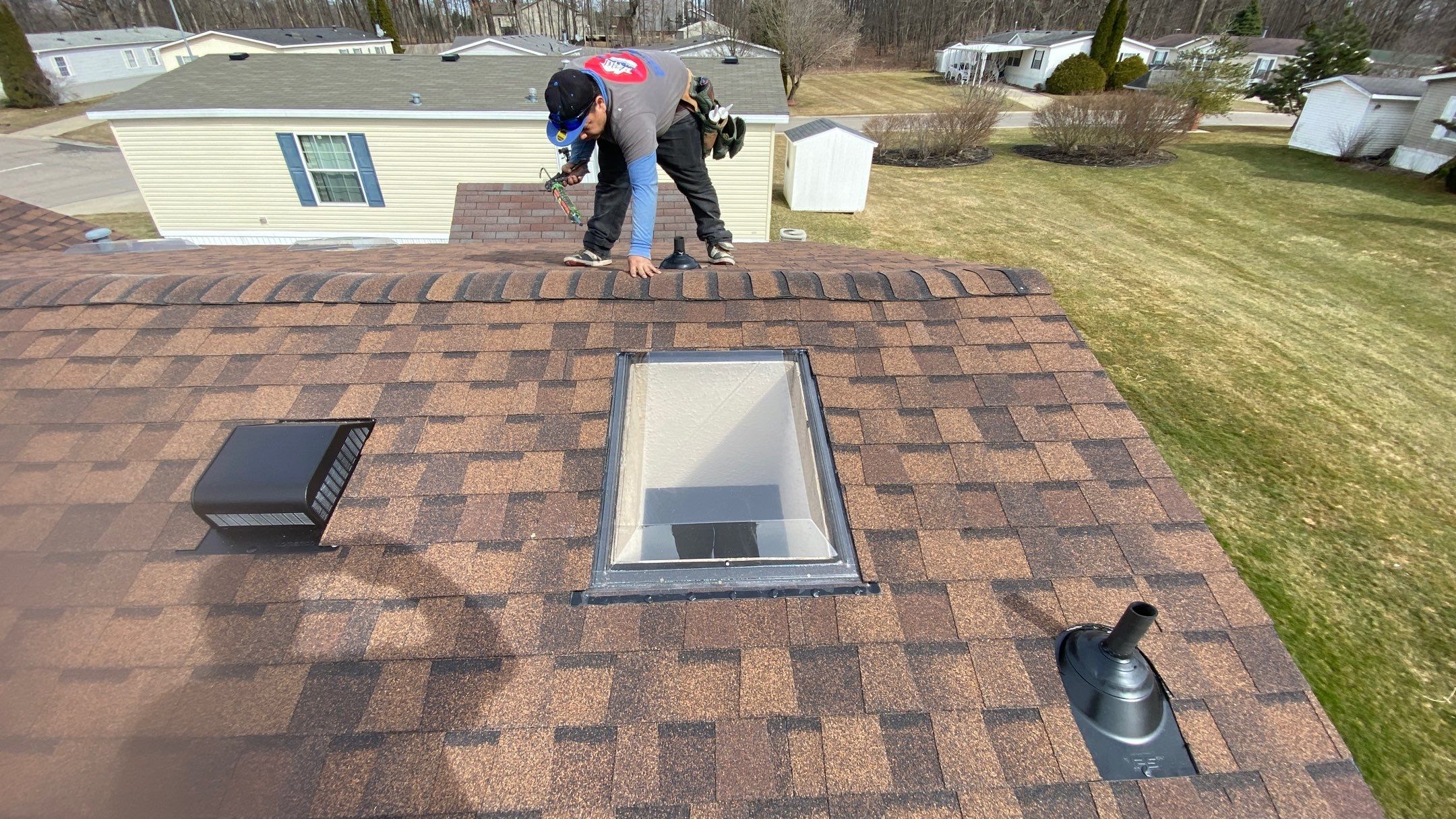 Roof Replacement using CertainTeed Landmark by 180 Contractors
