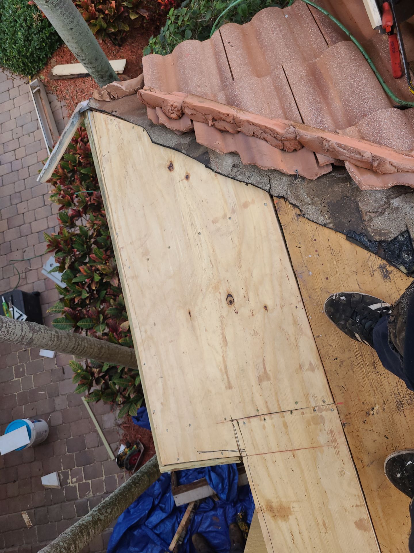 Concrete Tile Roof Repair using Concrete Roof Tile by Aastro Roofing