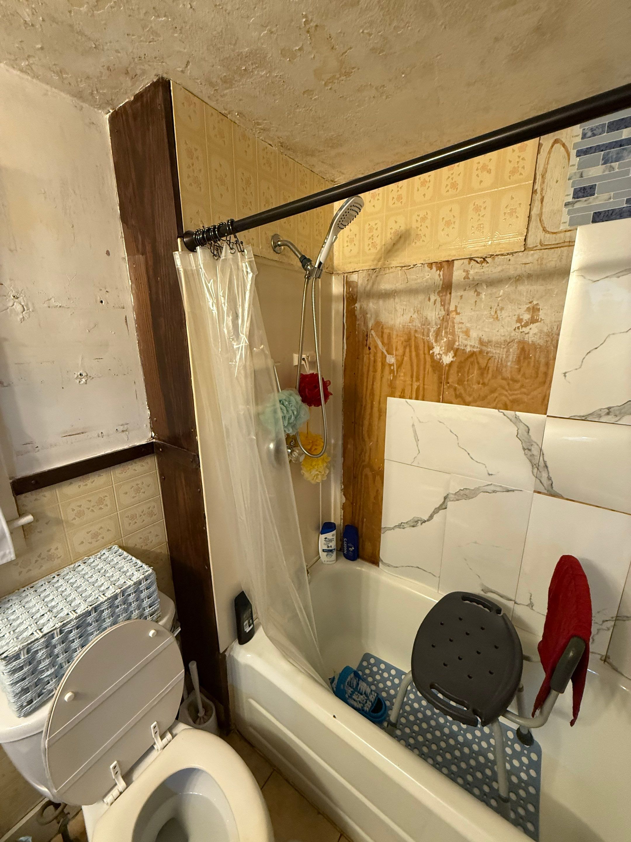 Tub to Walk-In Shower Conversion in Athol, MA by Yankee Home Improvement