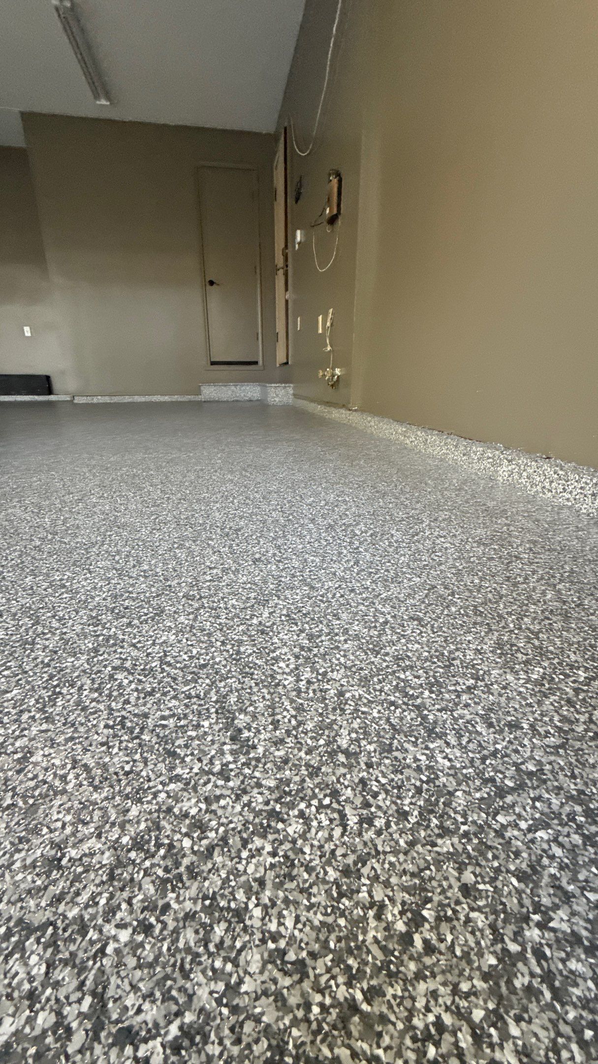 Stonehenge Flake Color Could Be Your Choice Too  by Banner Garage