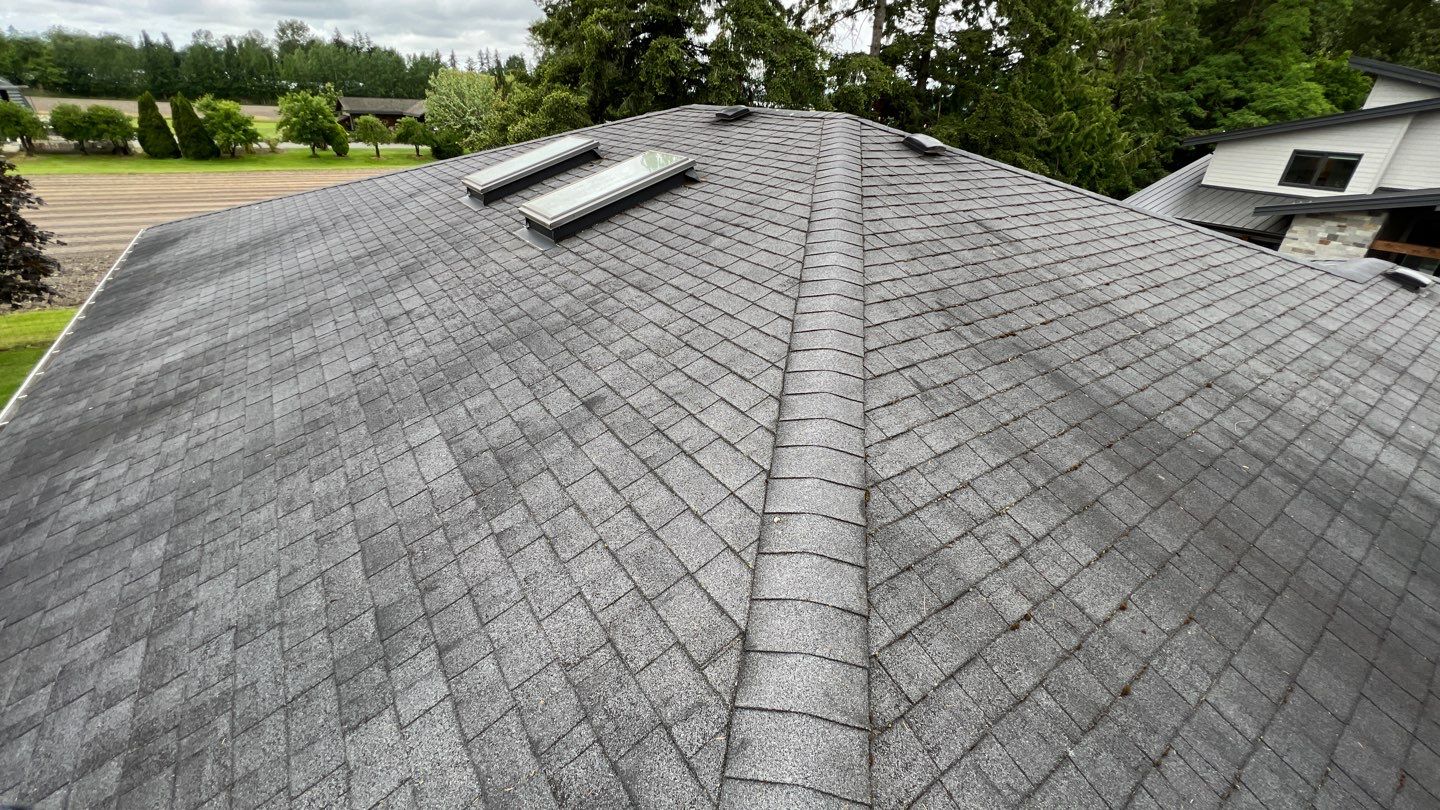 Residential Roofing Installation using 12" Prolok metal  by Top Notch Roofing Inc
