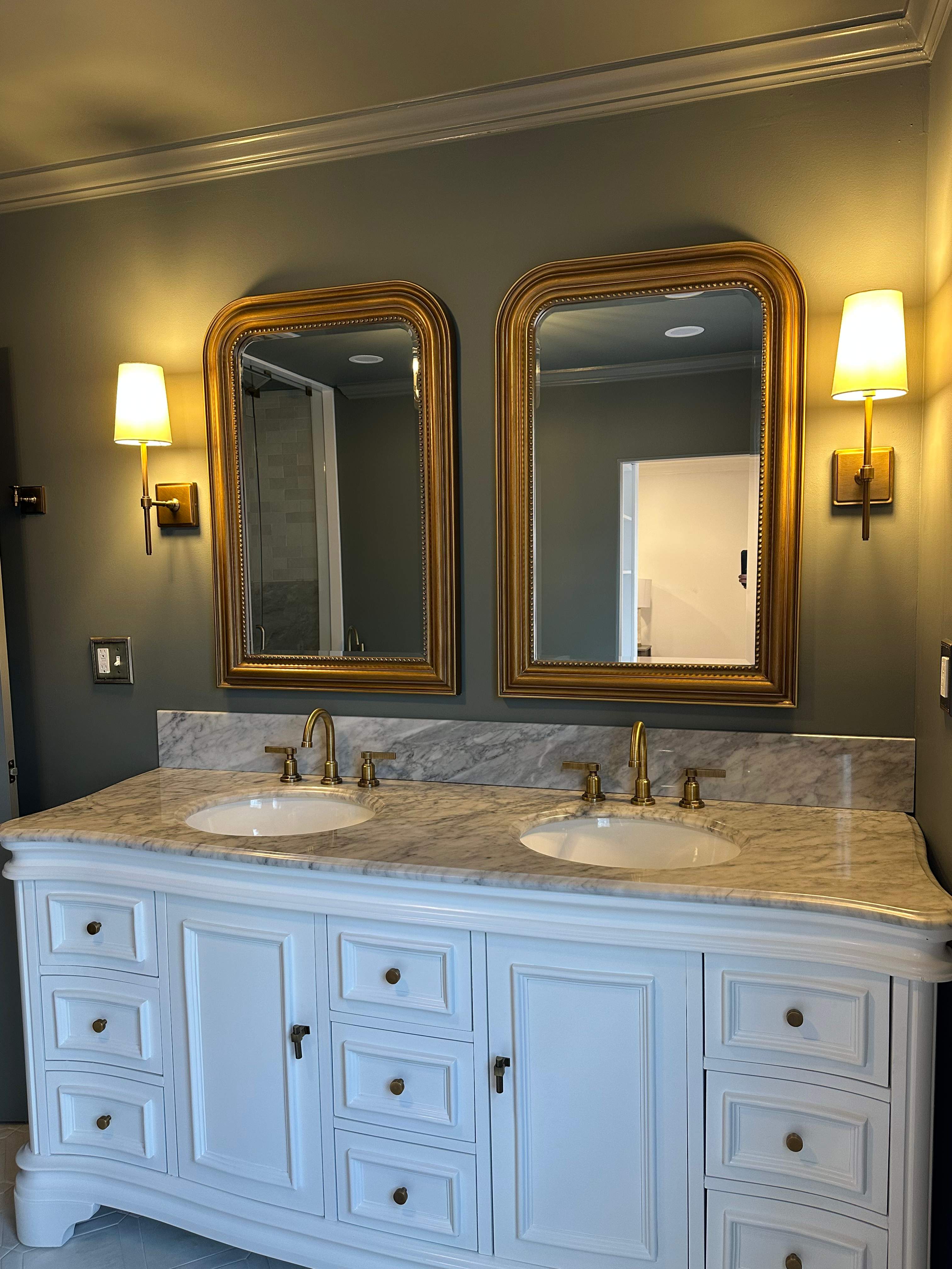 Master Bathroom Remodel in Herndon, VA by Matter Construction, LLC