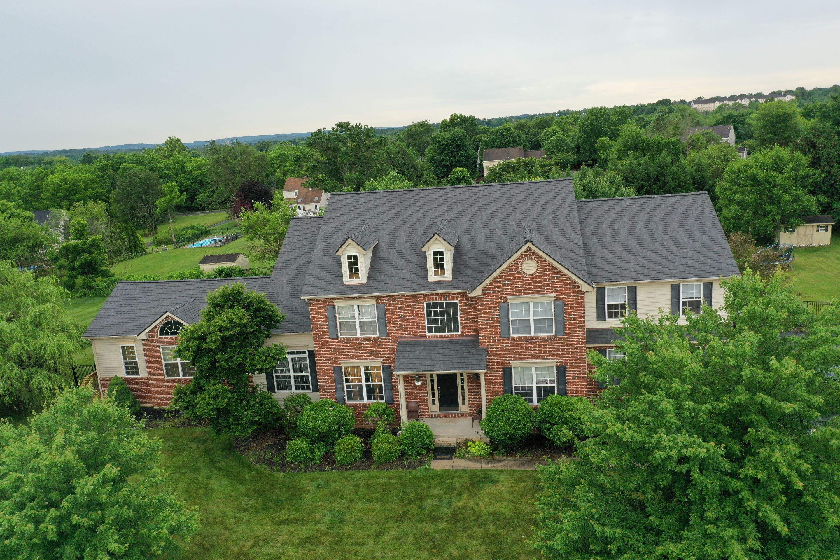 Roofing Installation using CertainTeed Landmark - Pewterwood by Storm Guard of Ches-Mont PA